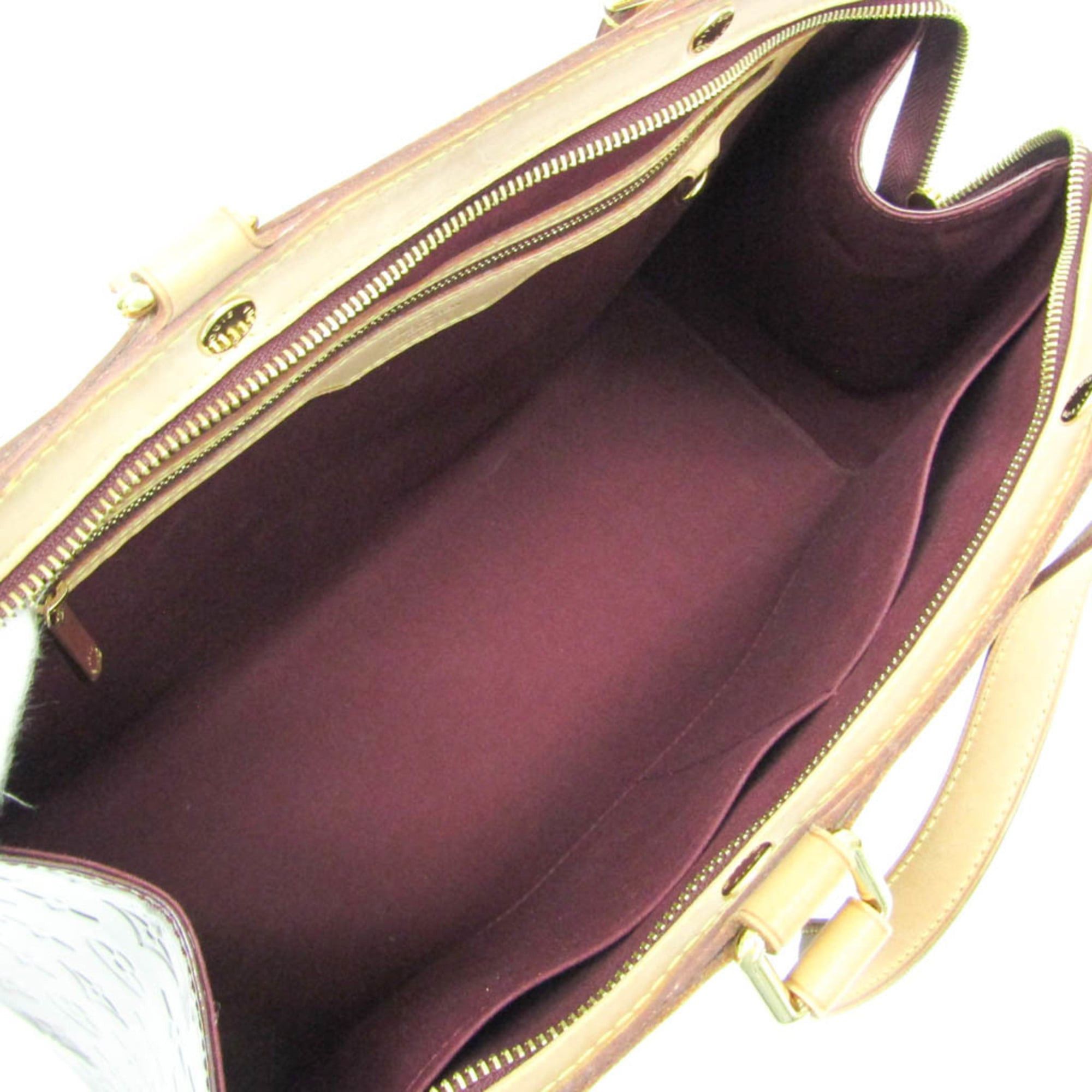 Louis Vuitton Louis Vuitton Monogram Vernis Blair GM M91689 Women's Handbag Rouge Fauviste Size ONE SIZE - 3 Thumbnail