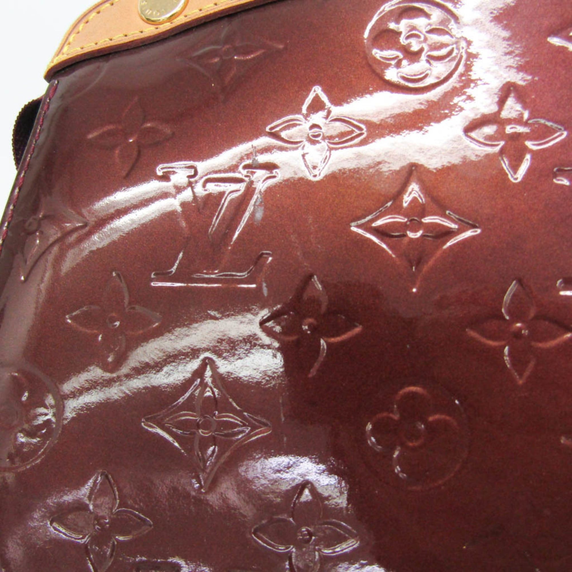 Louis Vuitton Louis Vuitton Monogram Vernis Blair GM M91689 Women's Handbag Rouge Fauviste Size ONE SIZE - 11 Thumbnail