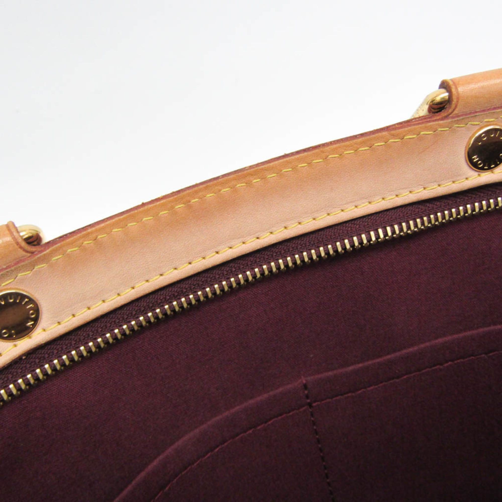 Louis Vuitton Louis Vuitton Monogram Vernis Blair GM M91689 Women's Handbag Rouge Fauviste Size ONE SIZE - 18 Thumbnail