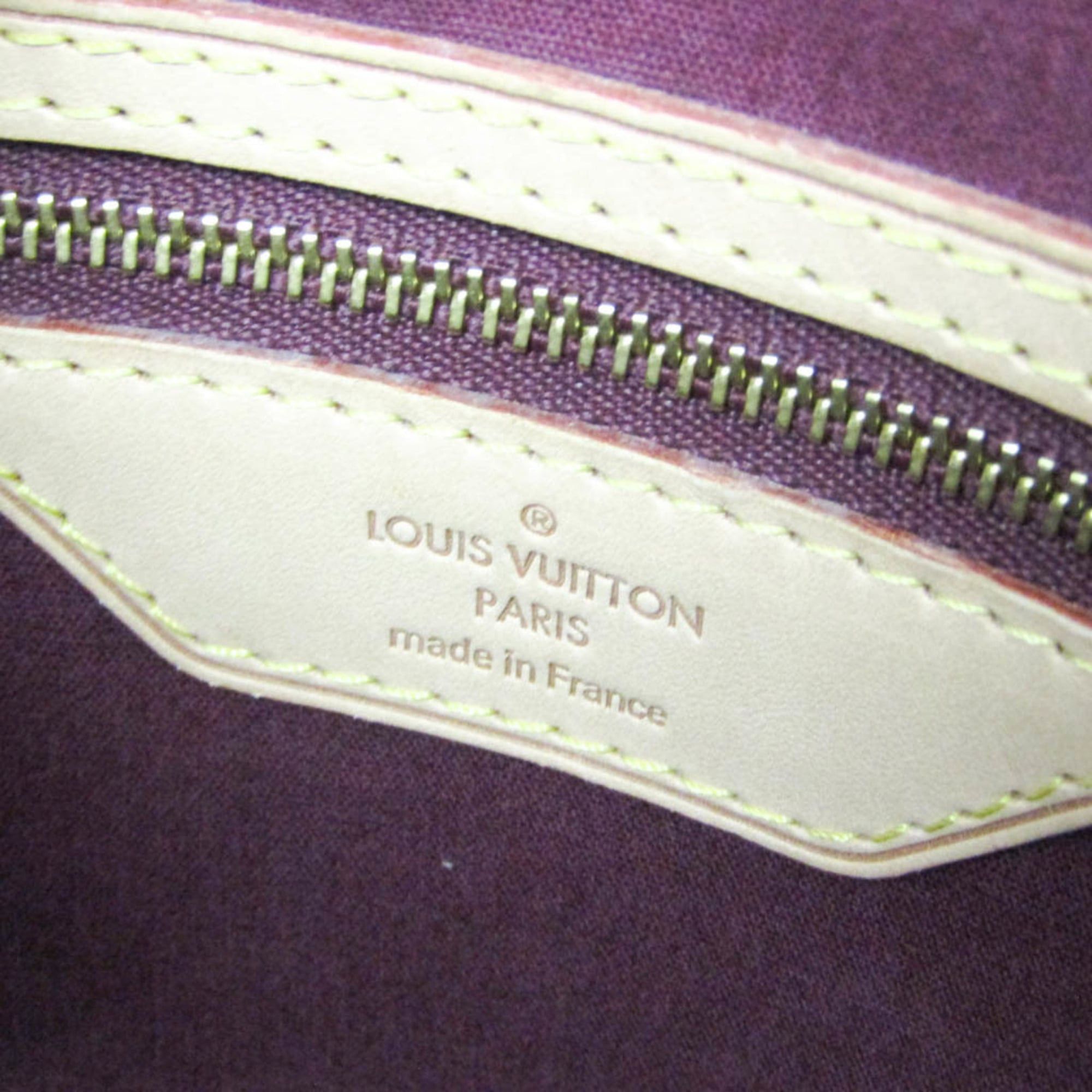 Louis Vuitton Louis Vuitton Monogram Vernis Blair GM M91689 Women's Handbag Rouge Fauviste Size ONE SIZE - 19 Thumbnail