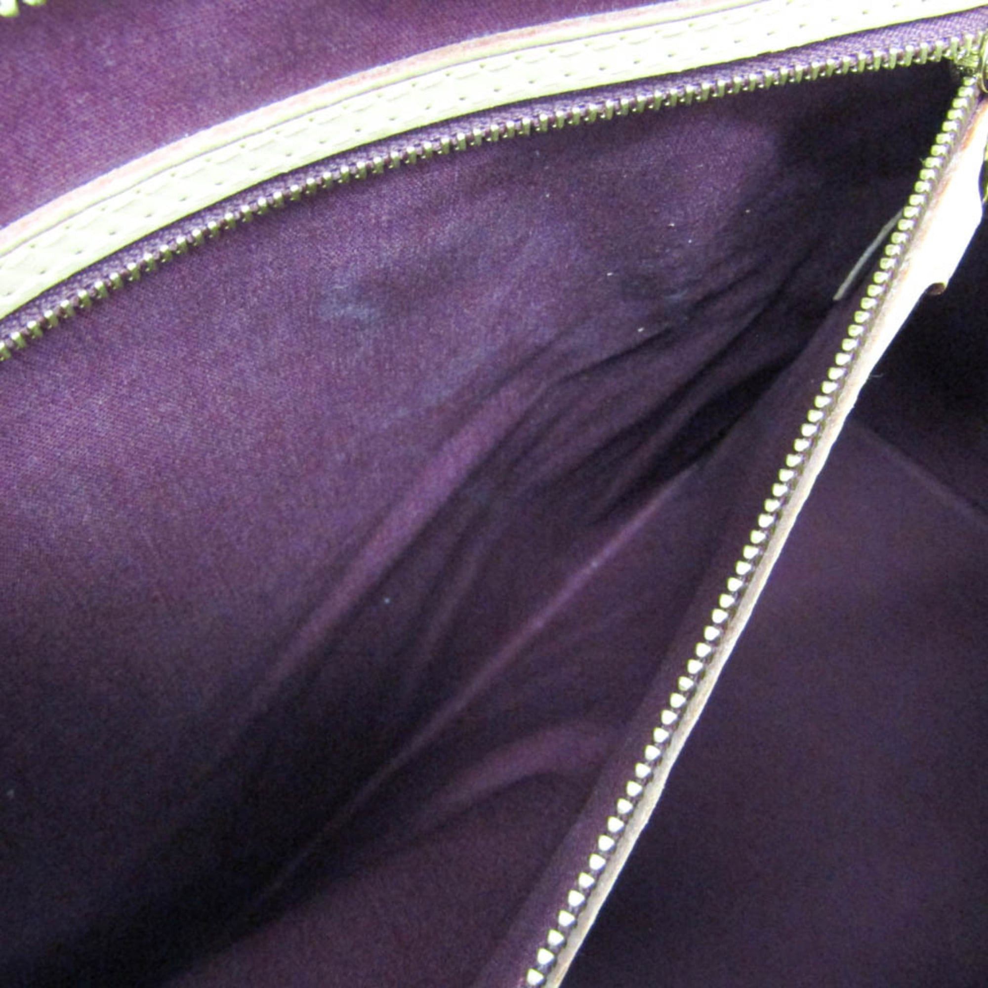 Louis Vuitton Louis Vuitton Monogram Vernis Blair GM M91689 Women's Handbag Rouge Fauviste Size ONE SIZE - 16 Thumbnail
