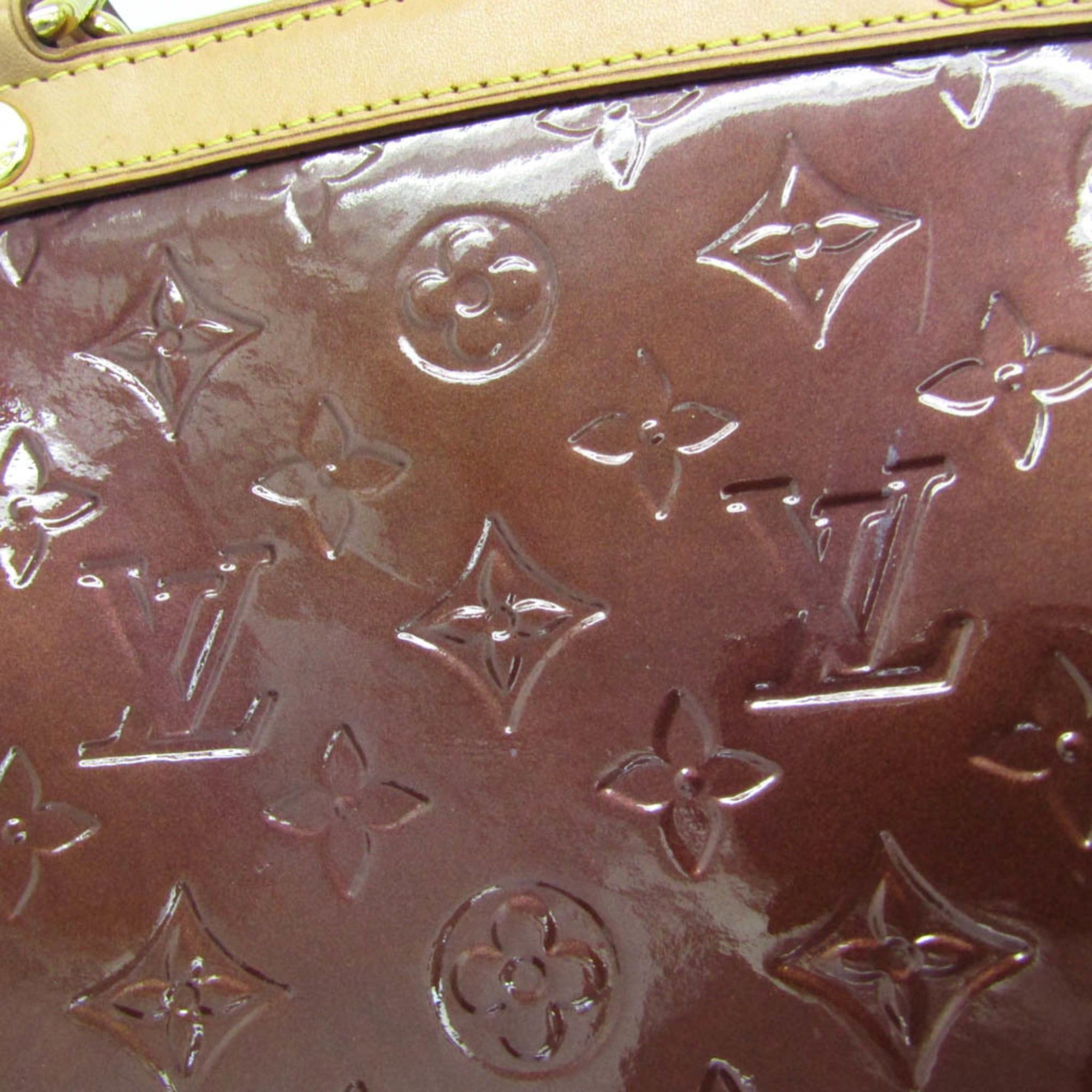 Louis Vuitton Louis Vuitton Monogram Vernis Blair GM M91689 Women's Handbag Rouge Fauviste Size ONE SIZE - 10 Thumbnail