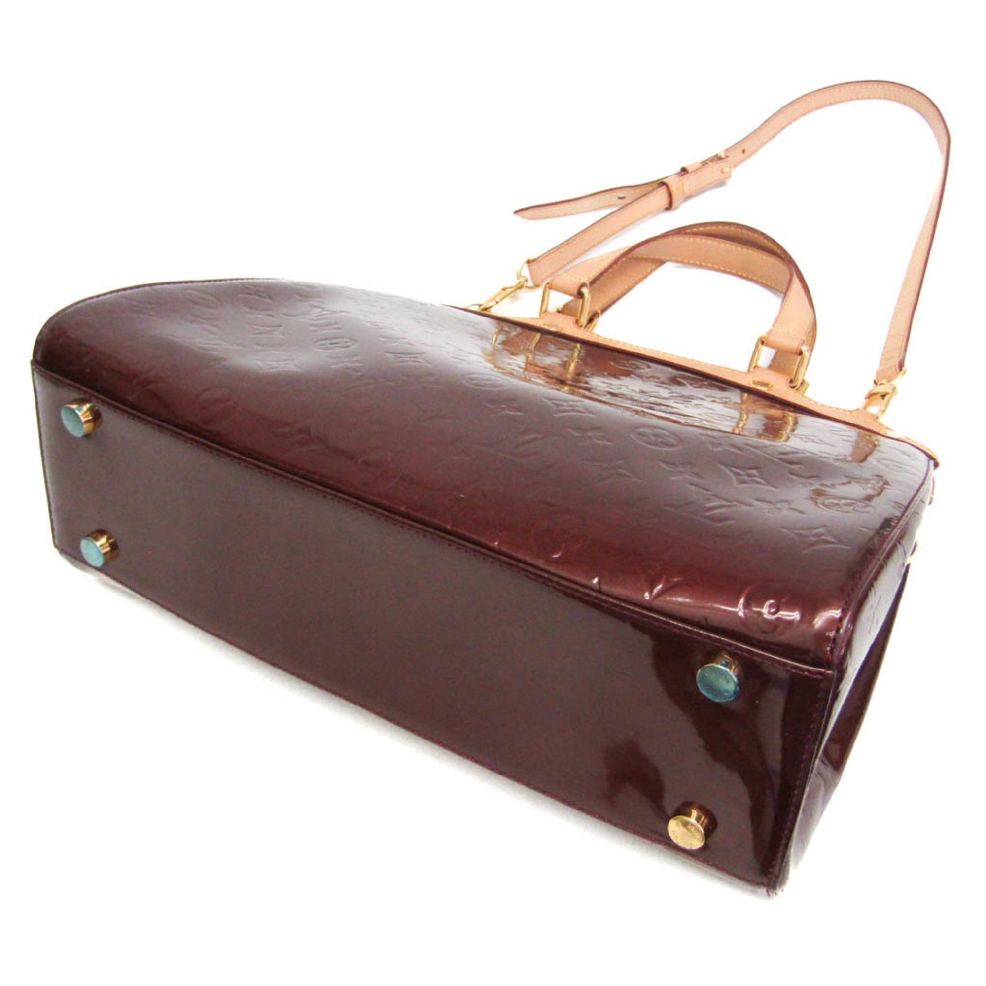 Louis Vuitton Louis Vuitton Monogram Vernis Blair GM M91689 Women's Handbag Rouge Fauviste Size ONE SIZE - 2 Thumbnail