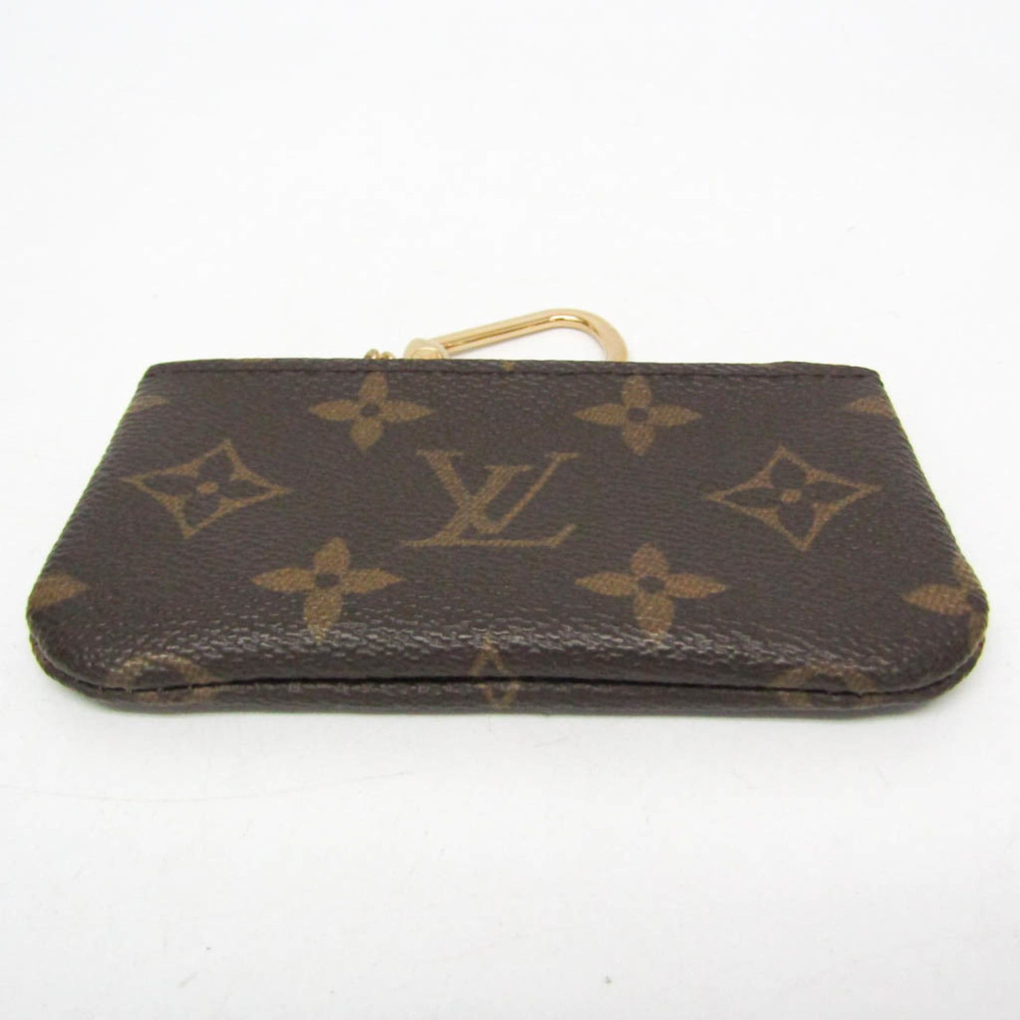 Louis Vuitton Louis Vuitton Monogram Key Pouch M62650 Men,Women Monogram Coin Purse/coin Case Brown Size ONE SIZE - 5 Thumbnail