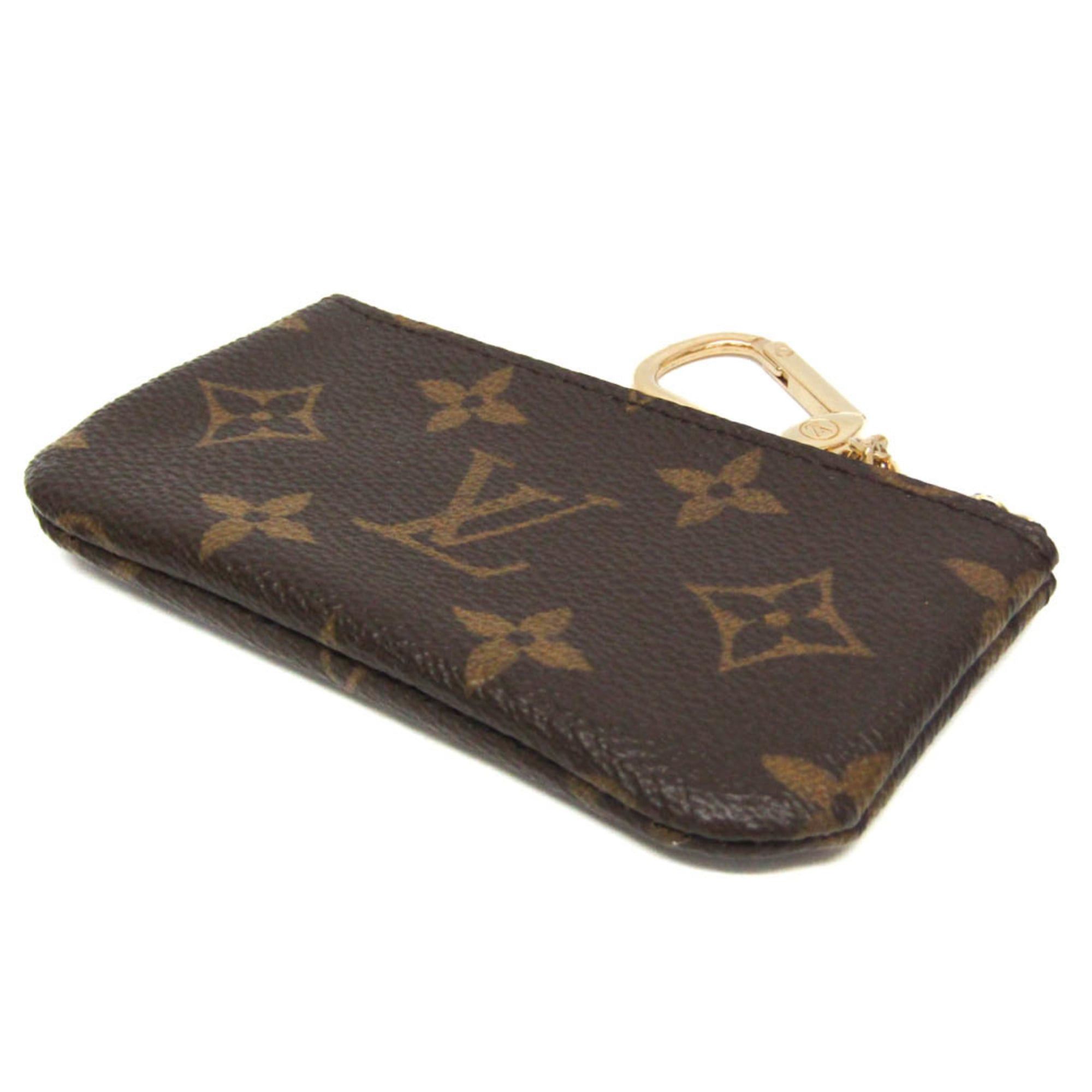 Louis Vuitton Louis Vuitton Monogram Key Pouch M62650 Men,Women Monogram Coin Purse/coin Case Brown Size ONE SIZE - 2 Thumbnail