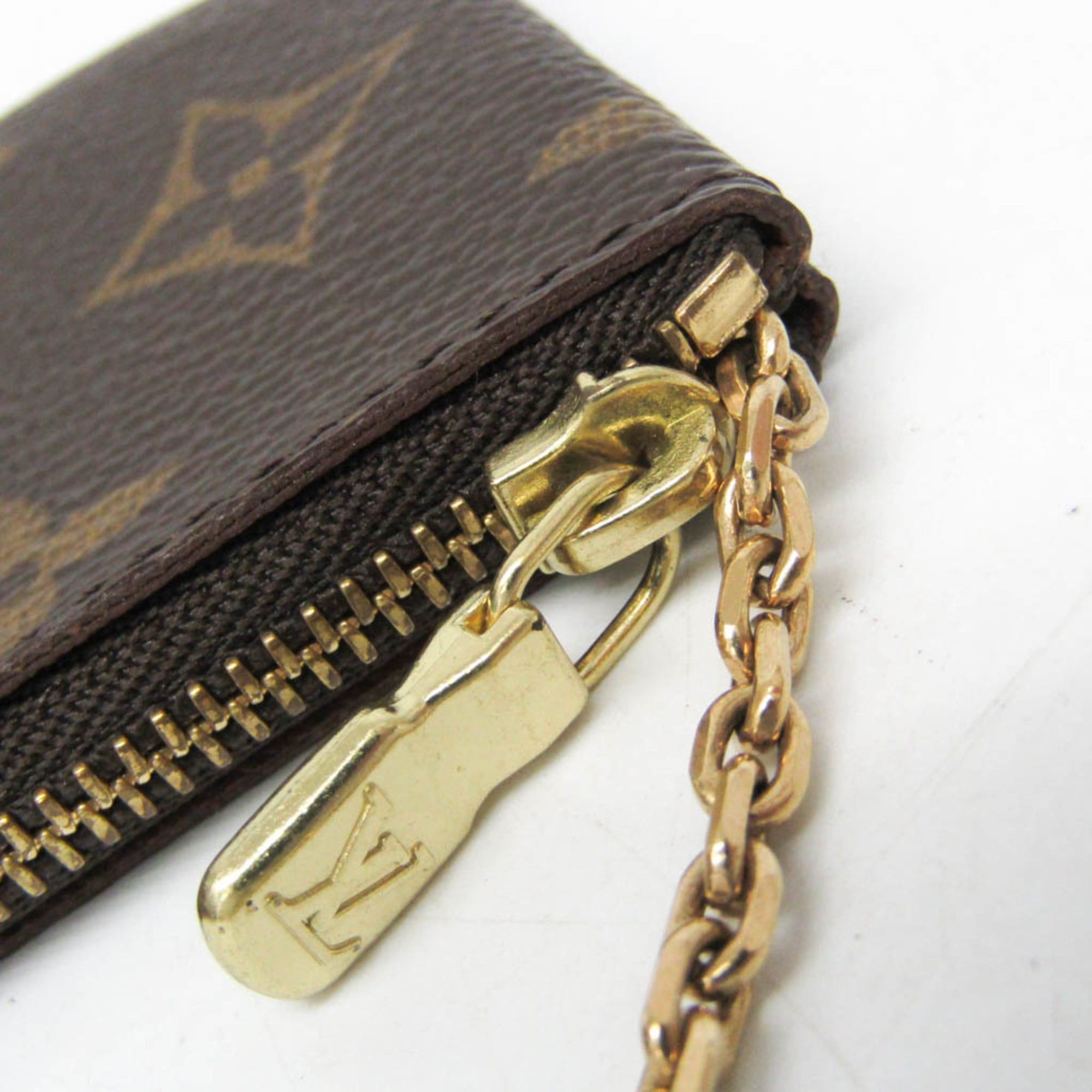Louis Vuitton Louis Vuitton Monogram Key Pouch M62650 Men,Women Monogram Coin Purse/coin Case Brown Size ONE SIZE - 6 Thumbnail