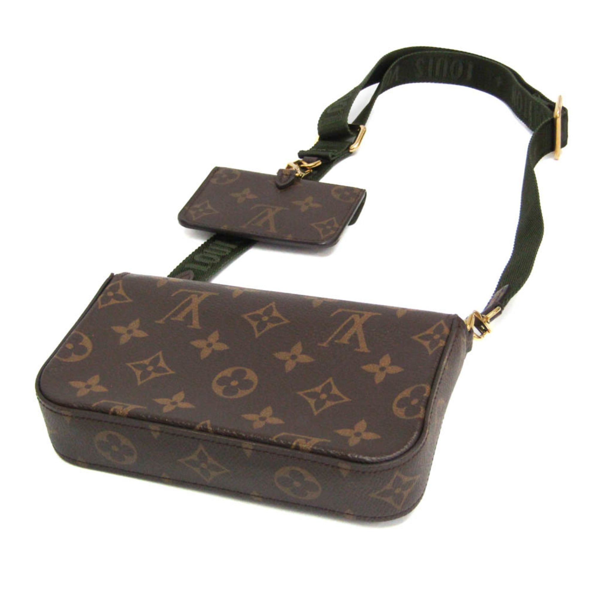 Louis Vuitton Louis Vuitton Monogram Multi Pochette Felicie M80091 Women's Shoulder Bag Black,Khaki Size ONE SIZE - 3 Thumbnail