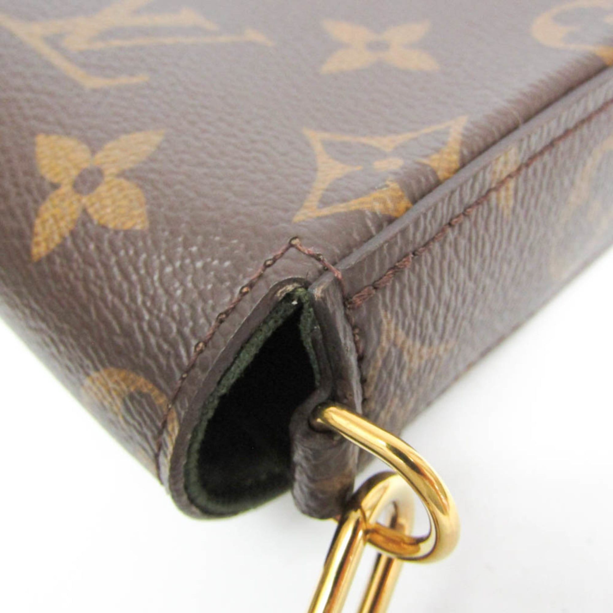 Louis Vuitton Louis Vuitton Monogram Multi Pochette Felicie M80091 Women's Shoulder Bag Black,Khaki Size ONE SIZE - 8 Thumbnail