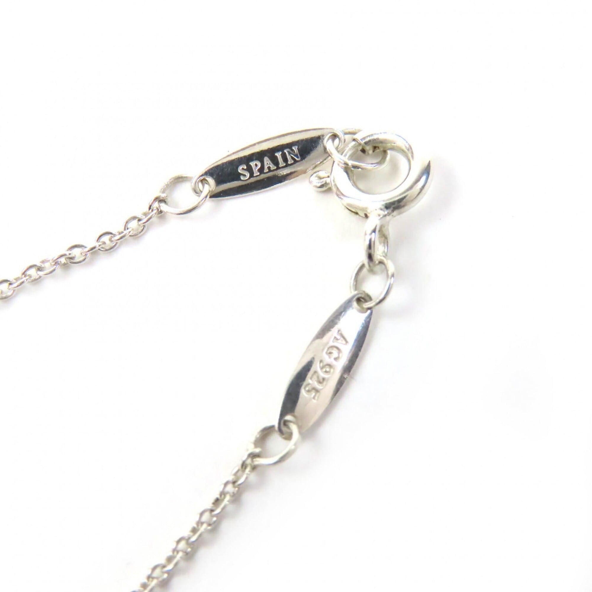 Tiffany & Co. TIFFANY&Co. Tiffany & Co. Elsa Peretti By the Yard Pear-Shaped Diamond AG925 Necklace, Silver, Made in Spain, Weight 1.5g, Women's, Very Popular, Highly Recommended ◎ Size ONE SIZE - 7 Thumbnail