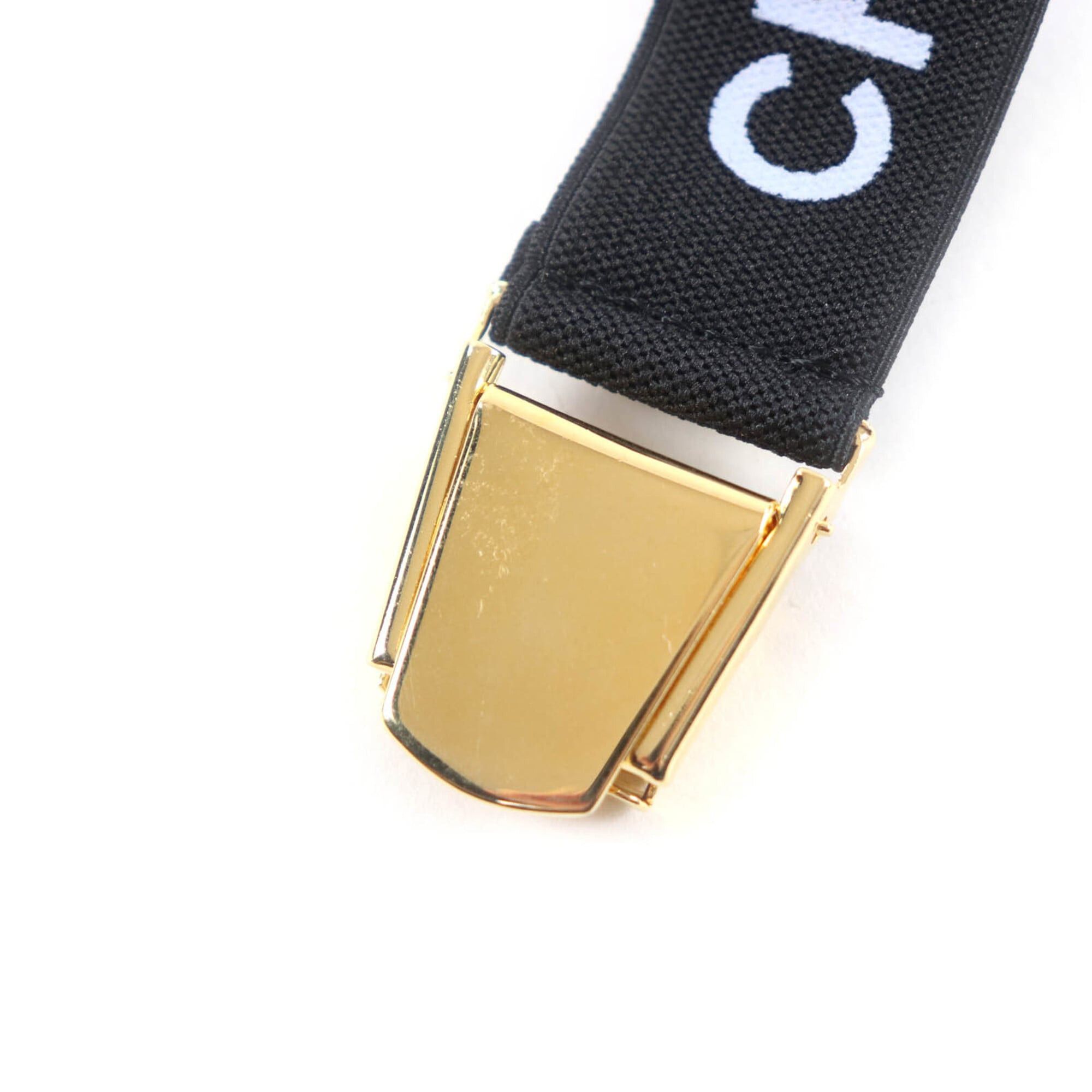 Chanel CHANEL Vintage 94P A03530 Logo Design Armband, Black with Gold Hardware, Box, Women's. Size ONE SIZE - 5 Thumbnail