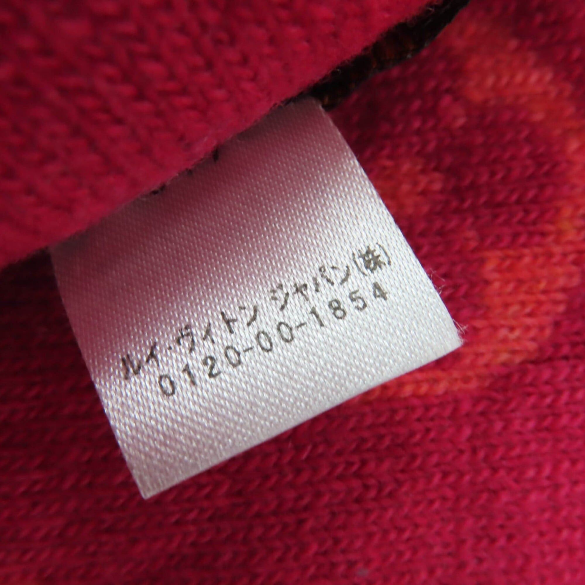 Louis Vuitton LOUIS VUITTON (Louis Vuitton) 2018 model M70876 Echarpe Pop Monogram Wool Cashmere Knit Scarf, Multicolor, with Box, Made in Italy, Authentic, Women's. Size ONE SIZE - 7 Thumbnail