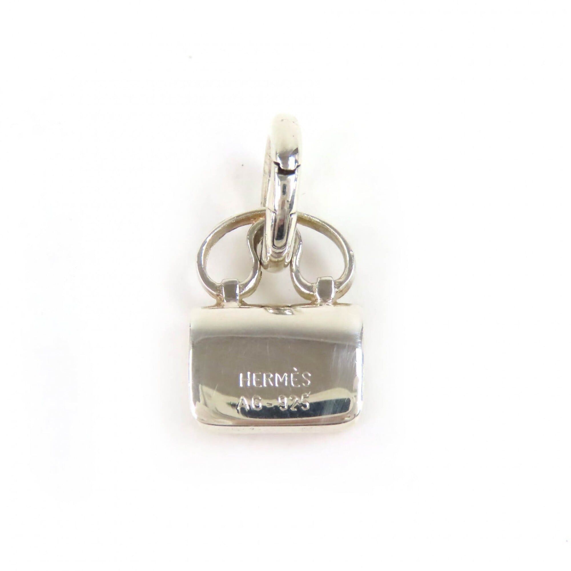Hermes HERMES Amulette Constance AG925 Bag Motif Pendant Top, Silver, Weight 6.6g, Women's, Highly Recommended ◎ Size ONE SIZE - 2 Thumbnail