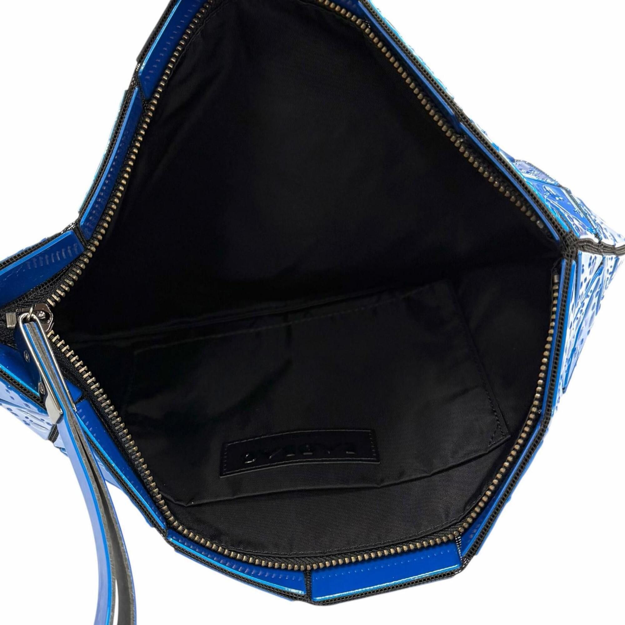 Issey Miyake BAOBAO ISSEY MIYAKE Triangle Piece Waterdrop Motif Clutch Bag Second Blue Made in Japan Women's Size ONE SIZE - 6 Thumbnail