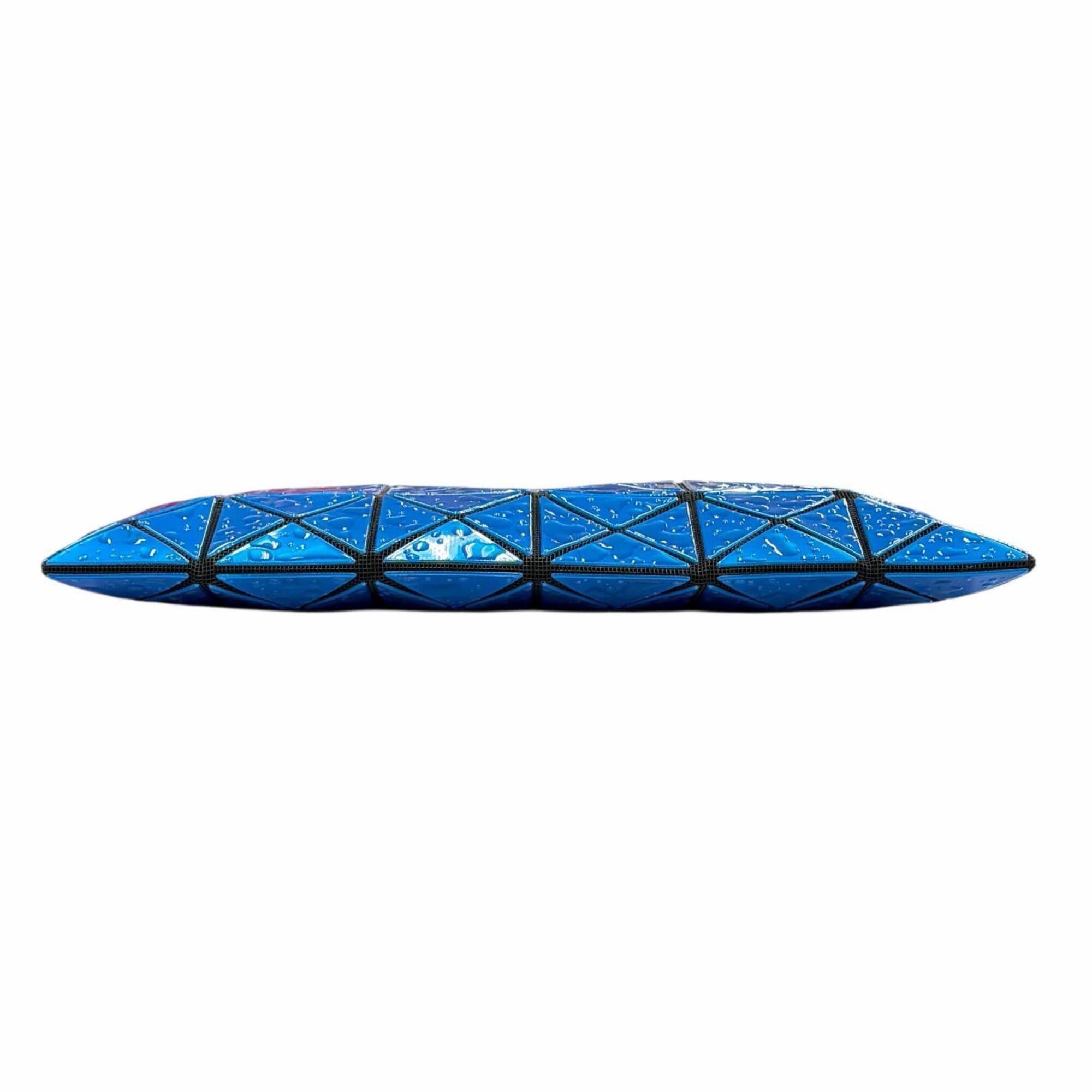 Issey Miyake BAOBAO ISSEY MIYAKE Triangle Piece Waterdrop Motif Clutch Bag Second Blue Made in Japan Women's Size ONE SIZE - 3 Thumbnail
