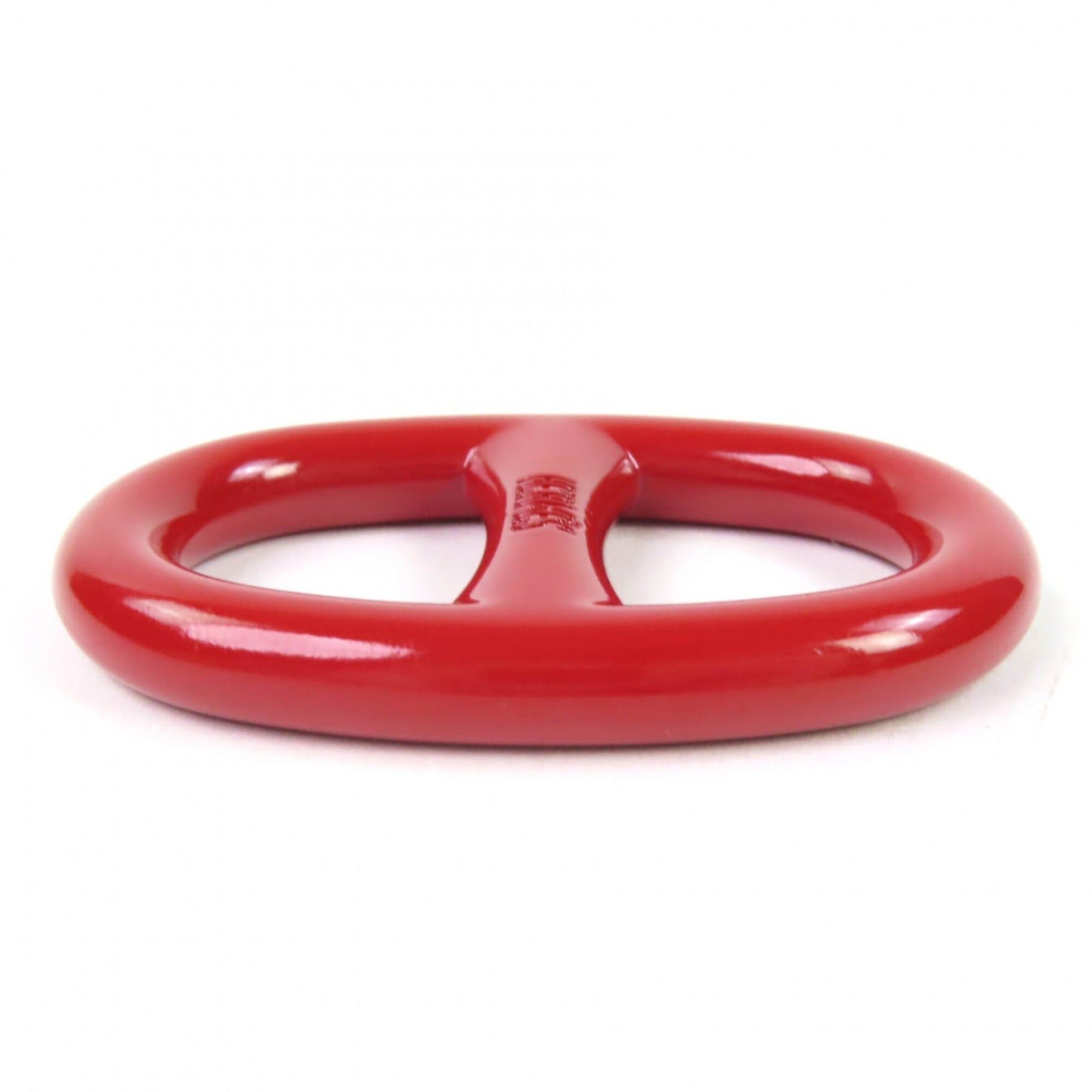 Hermes Hermes Metal Logo Chaine d'Ancre Scarf Ring Red with Box Women's Size ONE SIZE - 4 Thumbnail