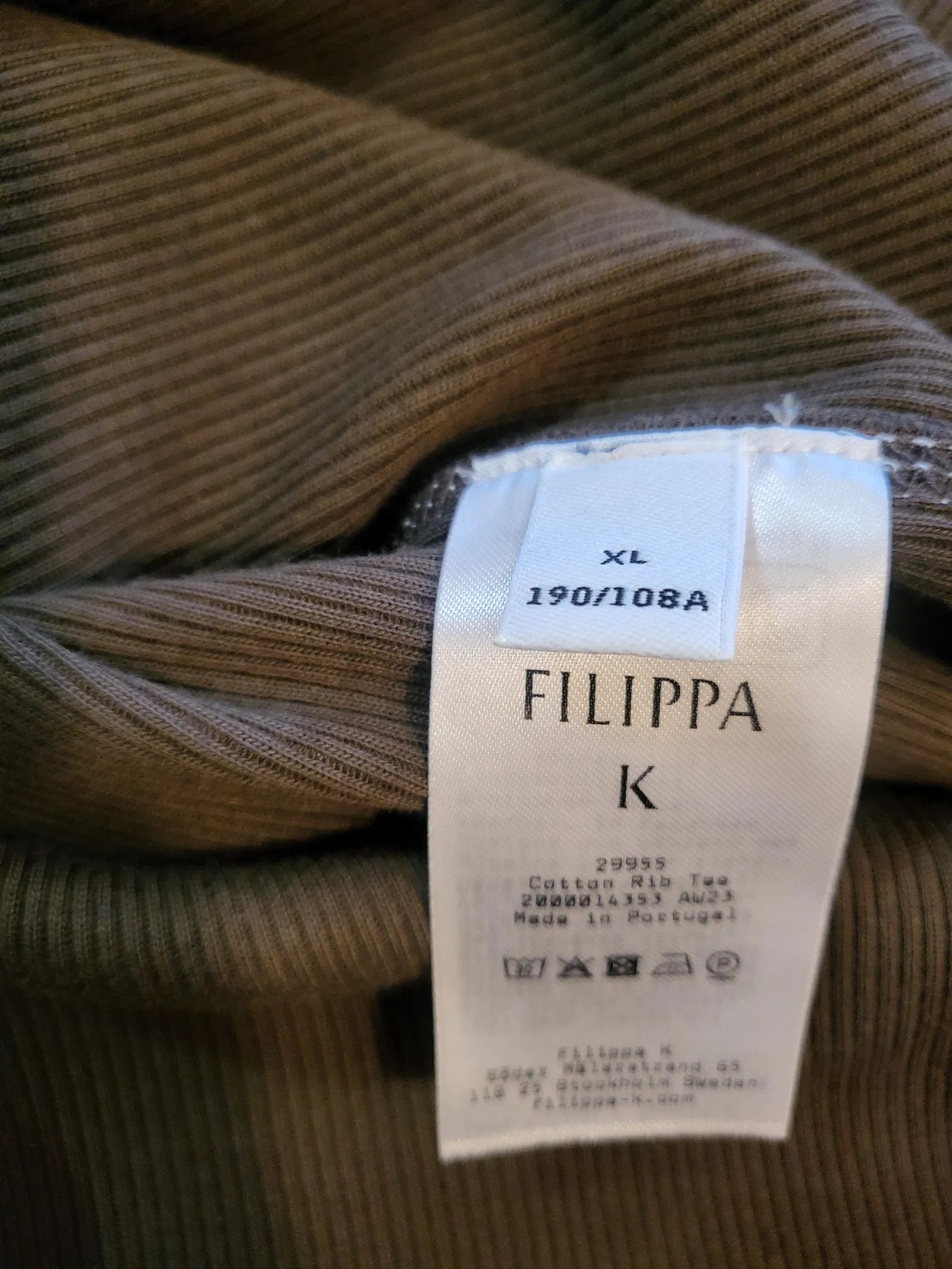 Filippa K Filippa K Short Sleeve T-shirt Size XL / US 12-14 / IT 48-50 - 4 Thumbnail