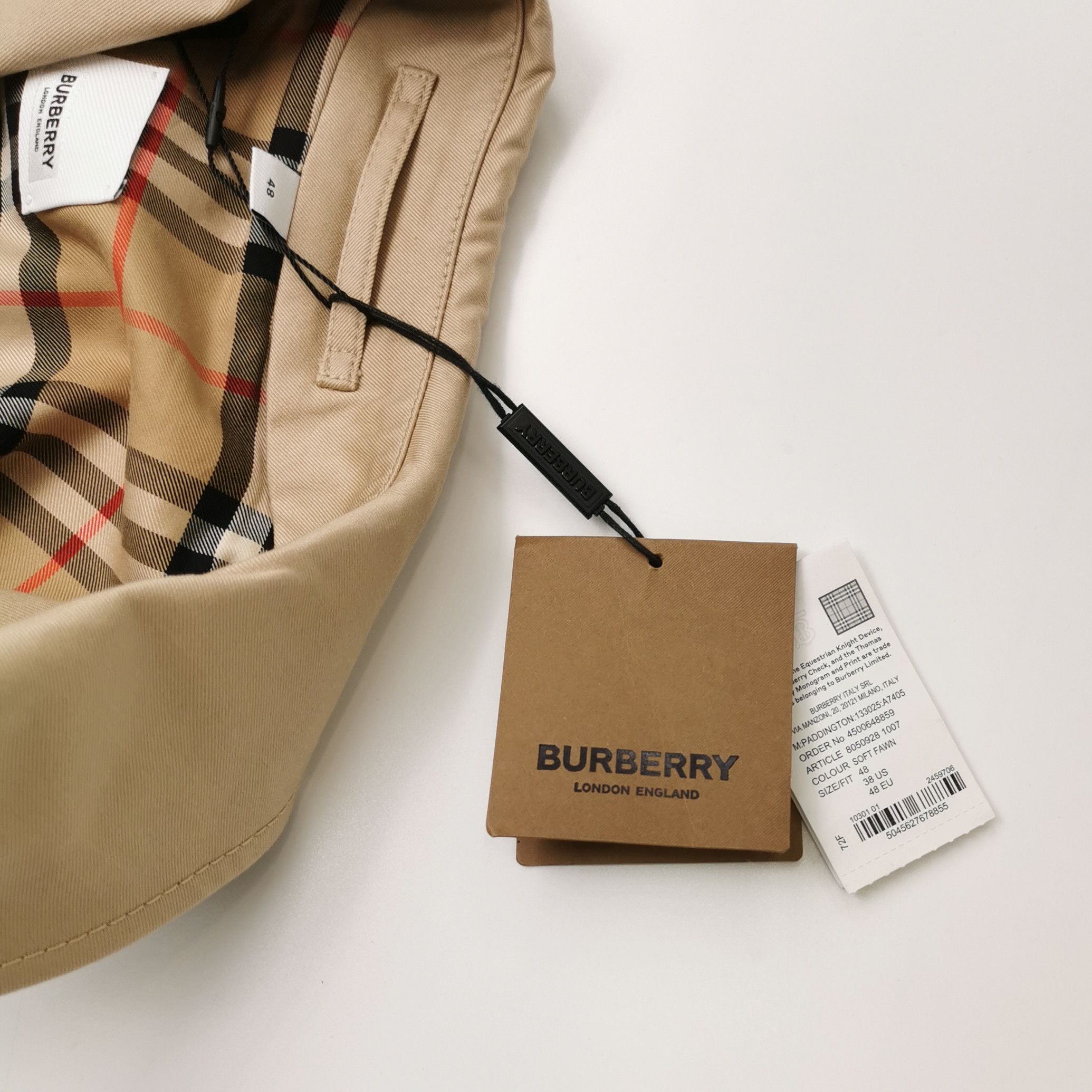 Burberry Burberry Single Breasted Cotton Car Coat IT 48 Size US M / EU 48-50 / 2 - 4 Thumbnail