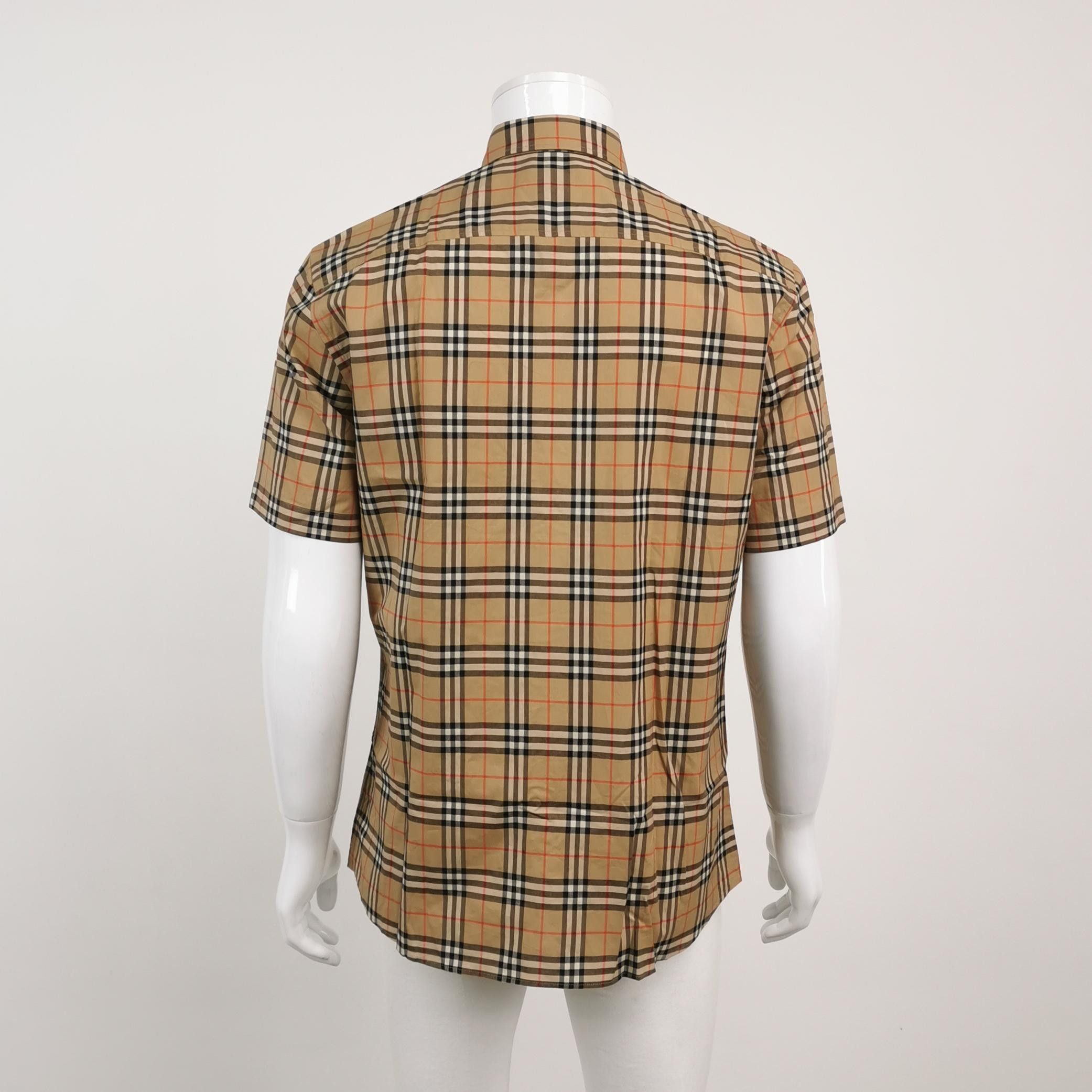 Burberry Burberry Check Short Sleeve Shirt US L Size US L / EU 52-54 / 3 - 2 Thumbnail