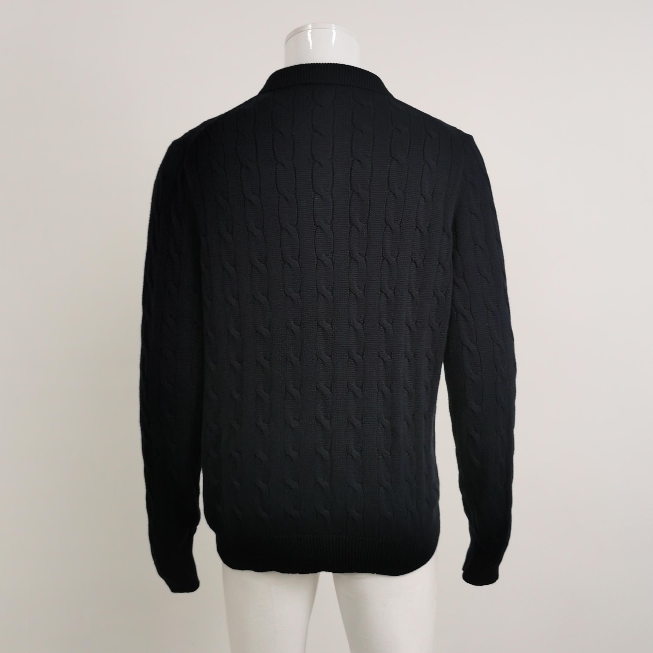Polo Ralph Lauren Polo Ralph Lauren Cable Knit Polo Sweater L Size US L / EU 52-54 / 3 - 2 Thumbnail