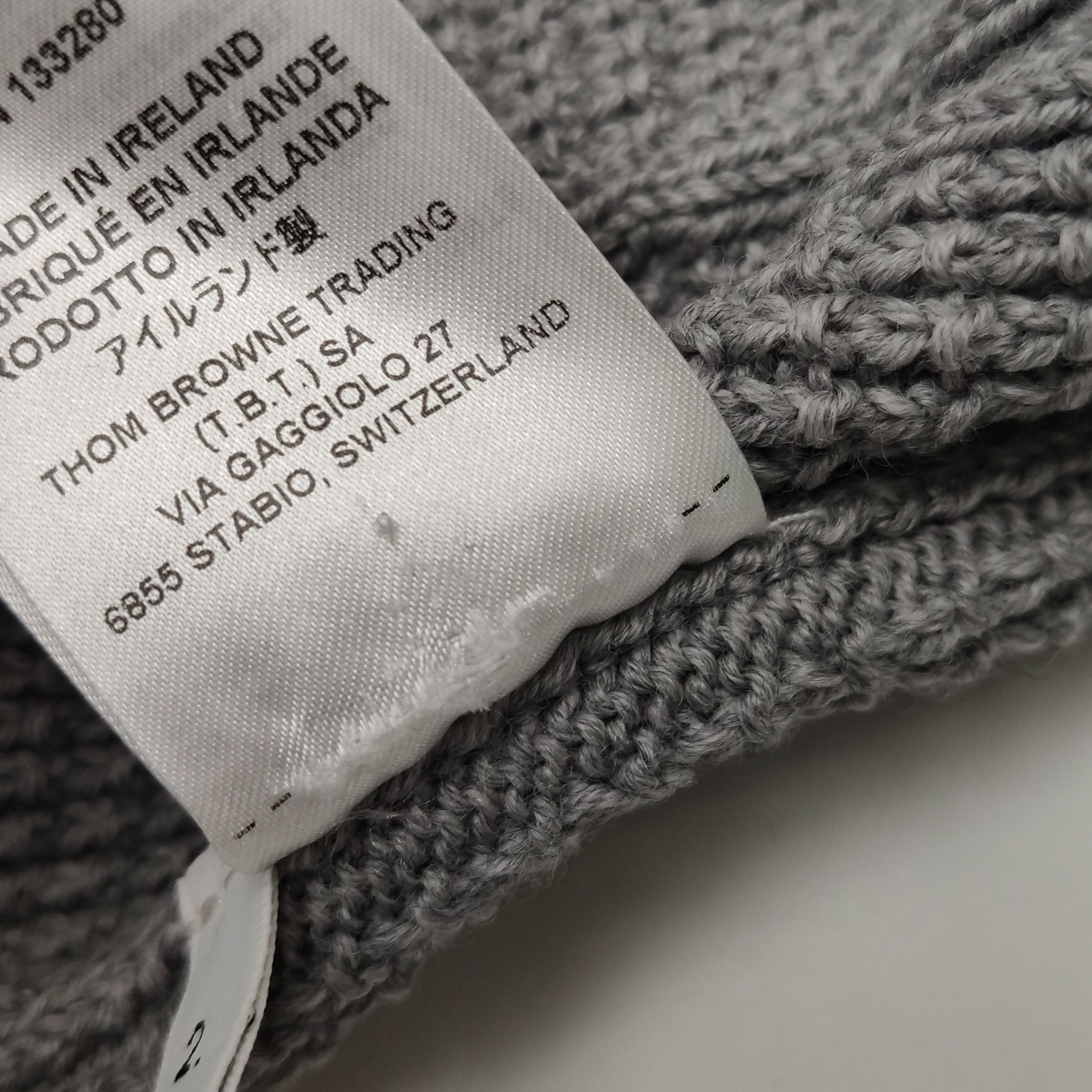 Thom Browne Thom Browne RWB Stripe Virgin Wool Cardigan Size 2 Size US M / EU 48-50 / 2 - 8 Thumbnail