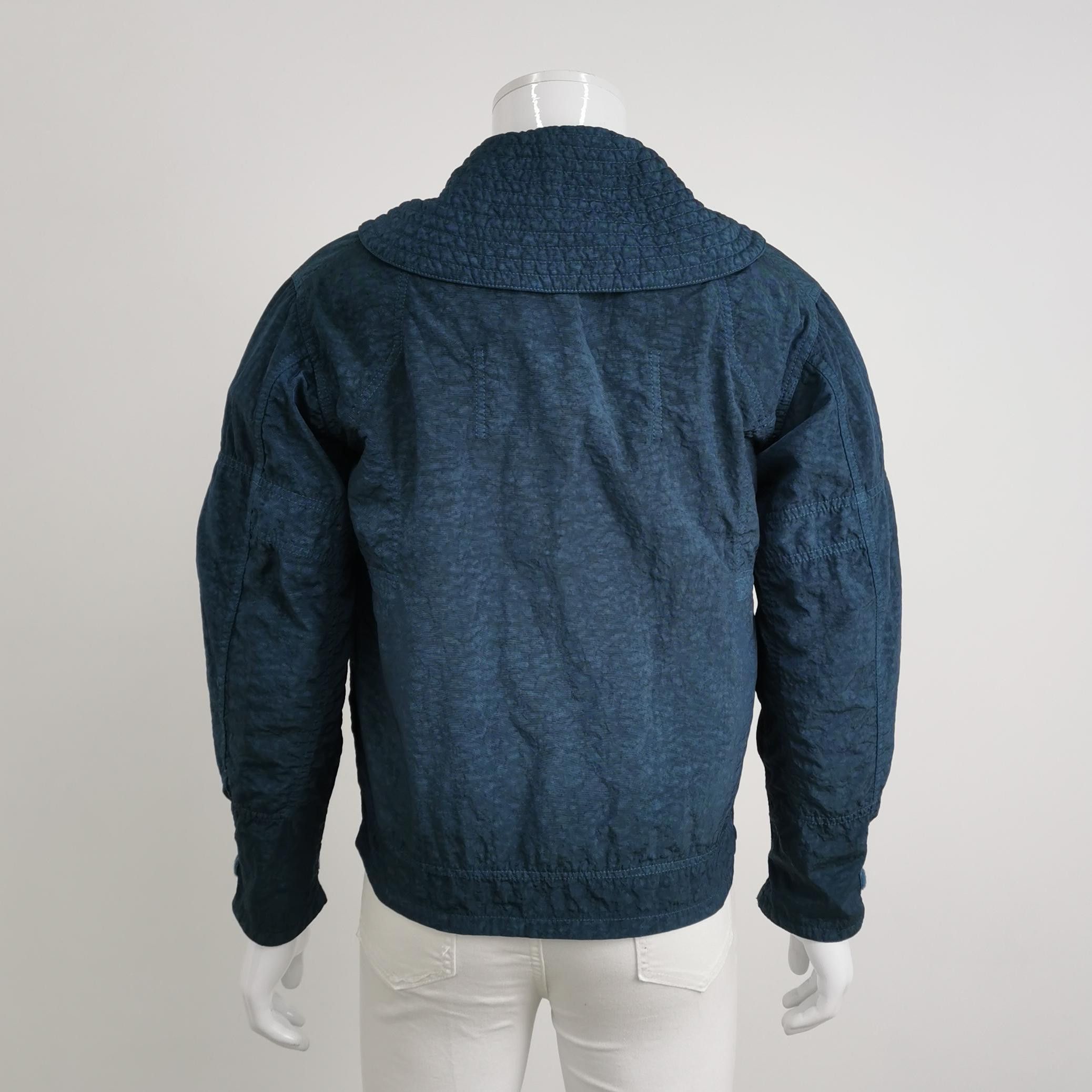 Maison Margiela Maison Margiela Line 10 Textured Zip Jacket Size 44 Size US S / EU 44-46 / 1 - 2 Thumbnail