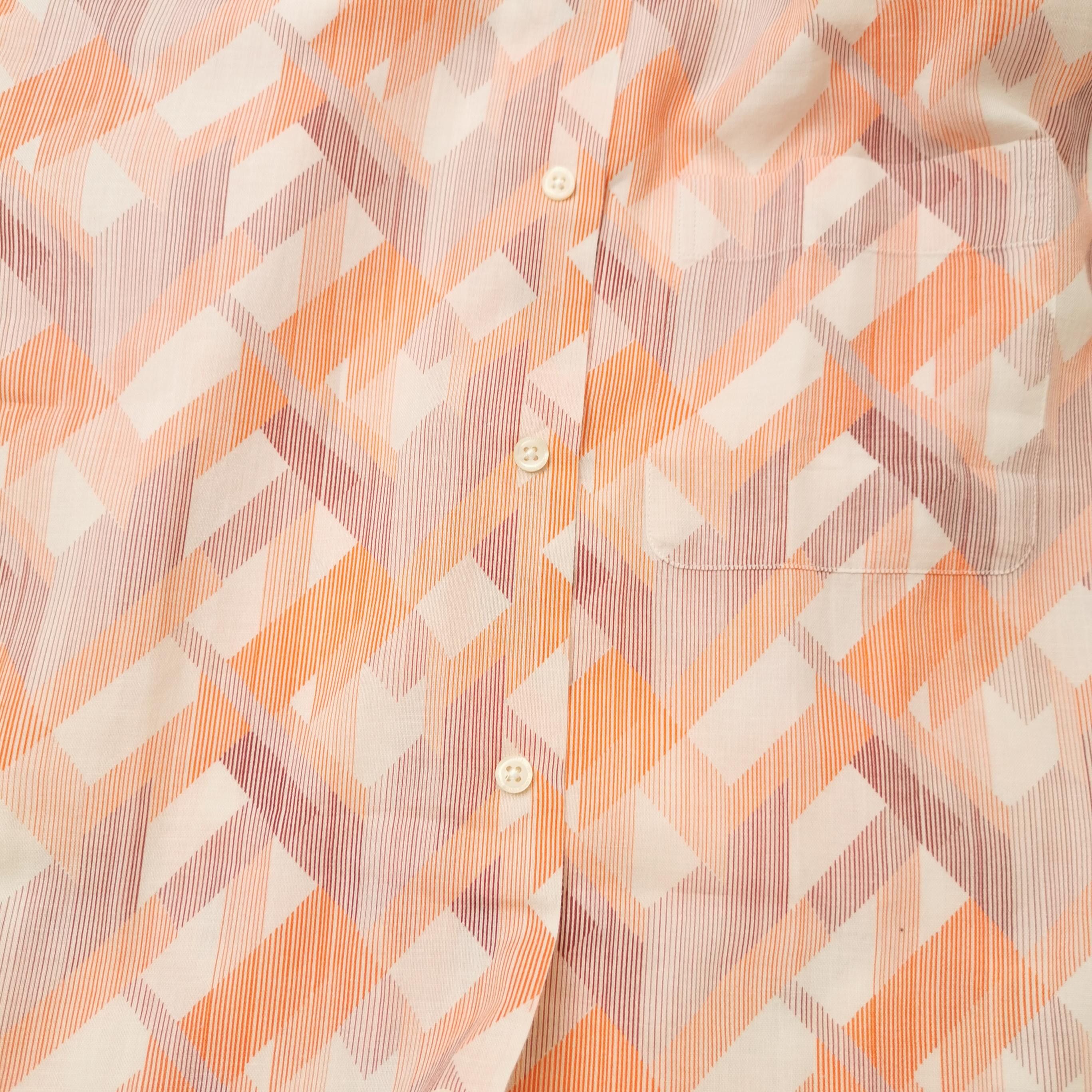 Lanvin Lanvin Geometric Print Short Sleeve Shirt Size 48 Size US M / EU 48-50 / 2 - 3 Thumbnail