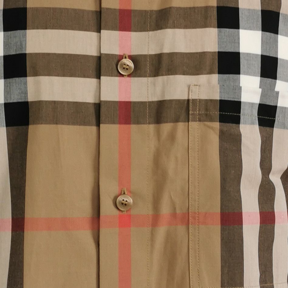 Burberry Burberry Classic Check Button Up Shirt Size XL Size US XL / EU 56 / 4 - 3 Thumbnail
