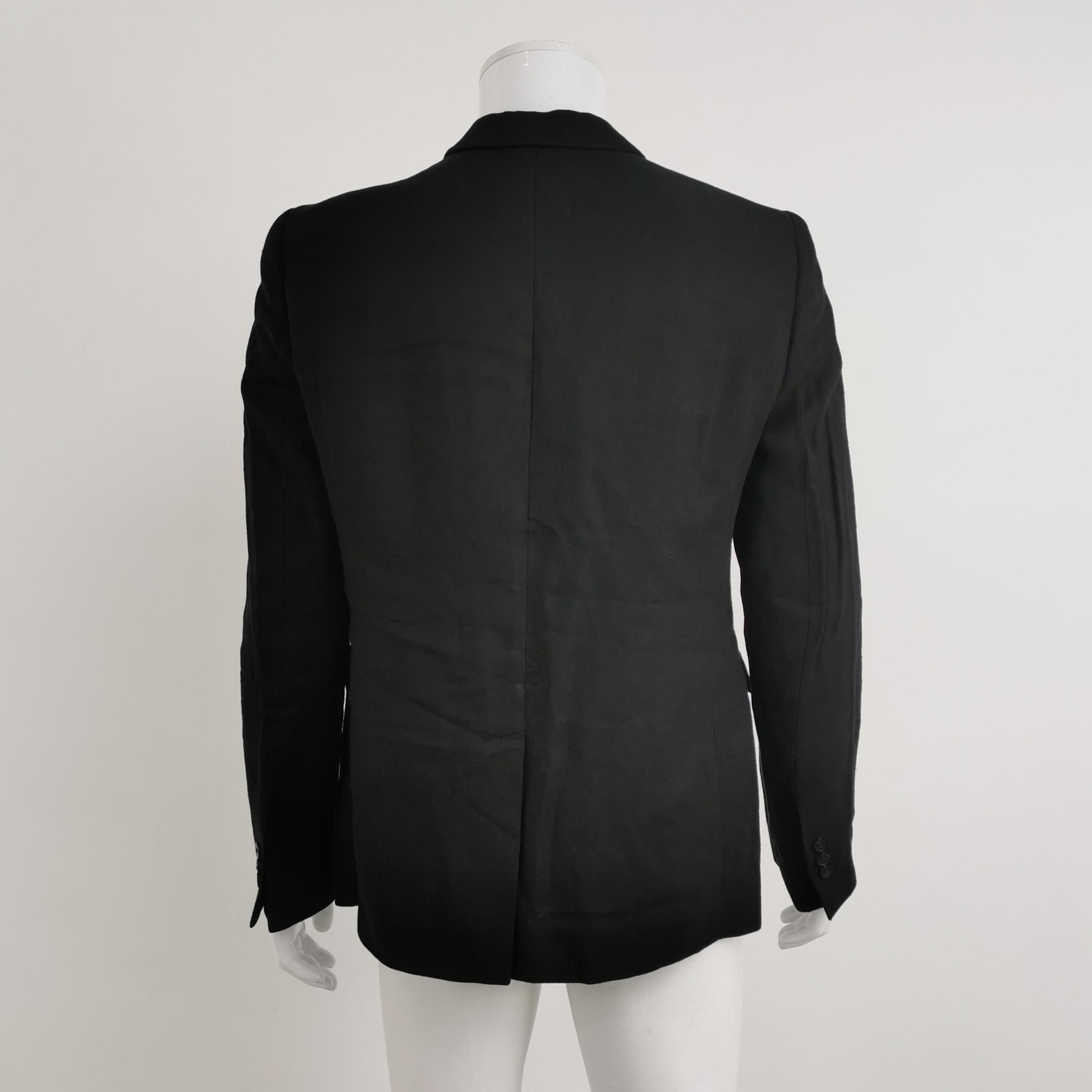 Emporio Armani Emporio Armani 100% Linen Single Breasted Blazer 42R Size 42R - 2 Thumbnail