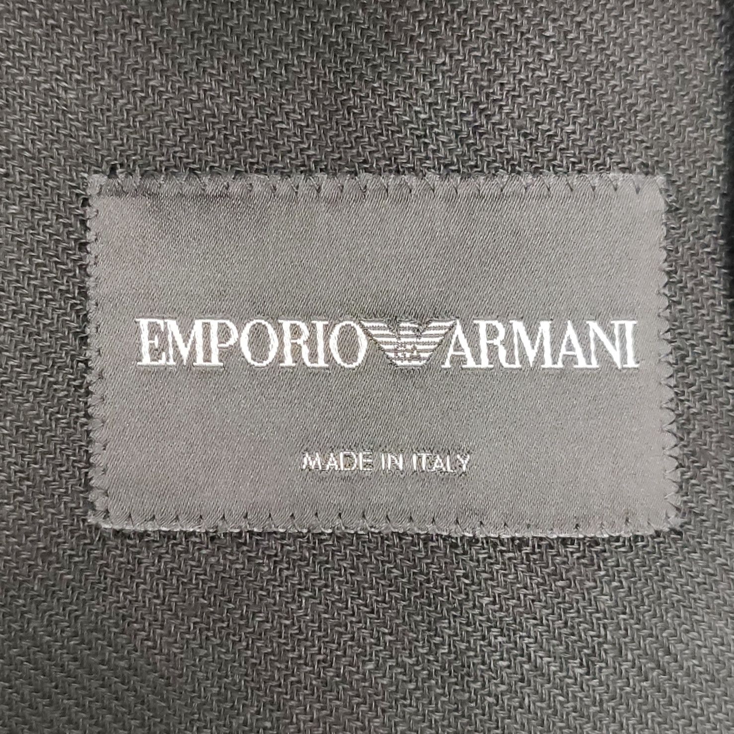 Emporio Armani Emporio Armani 100% Linen Single Breasted Blazer 42R Size 42R - 4 Thumbnail