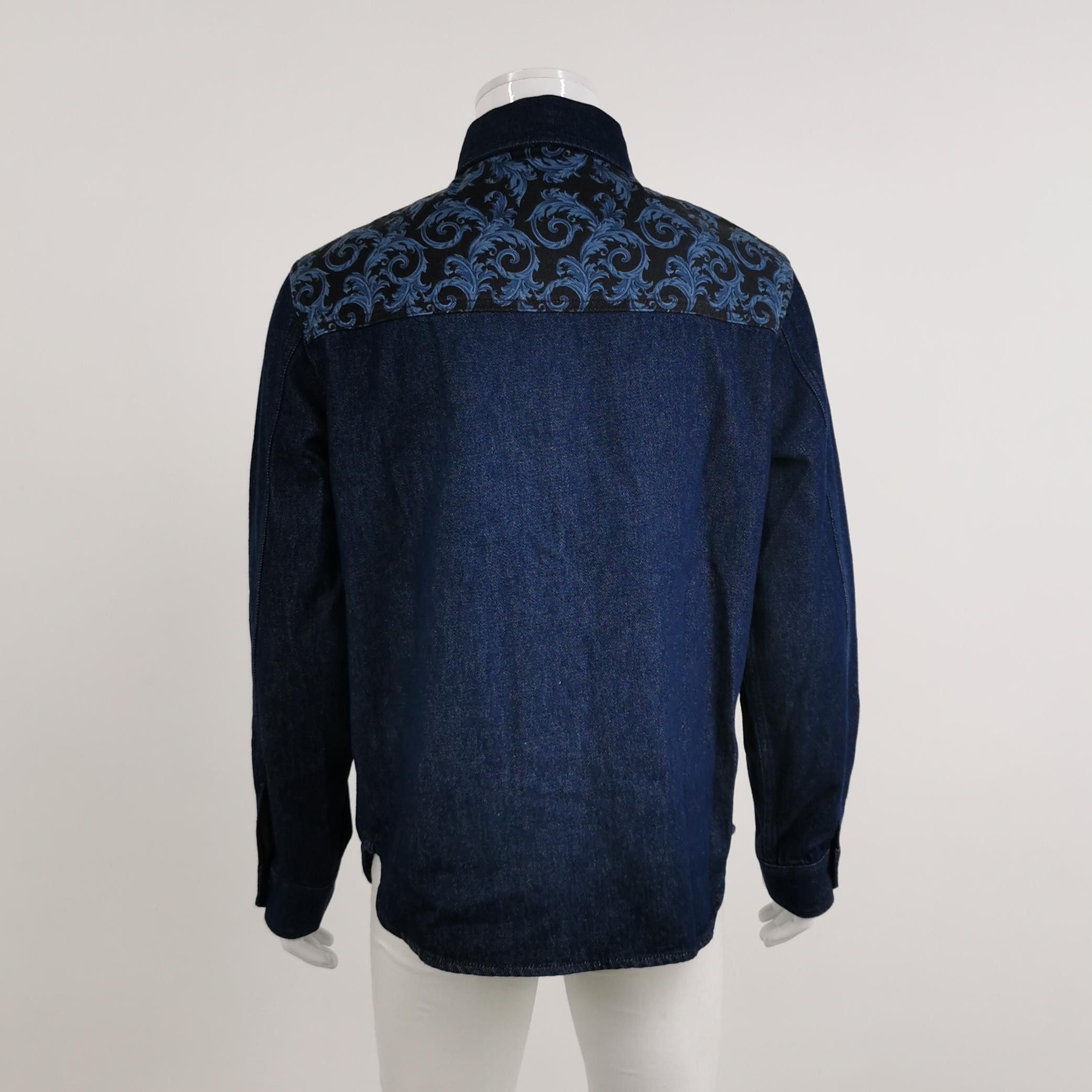 Versace Versace Medusa Button Denim Jacket Size S Size US S / EU 44-46 / 1 - 2 Thumbnail