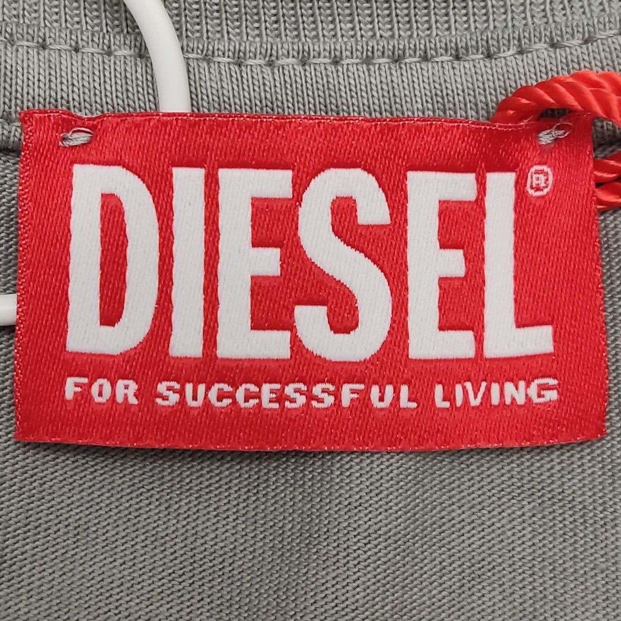Diesel Diesel Logo Patch Cotton T-Shirt Size L Size US L / EU 52-54 / 3 - 6 Thumbnail