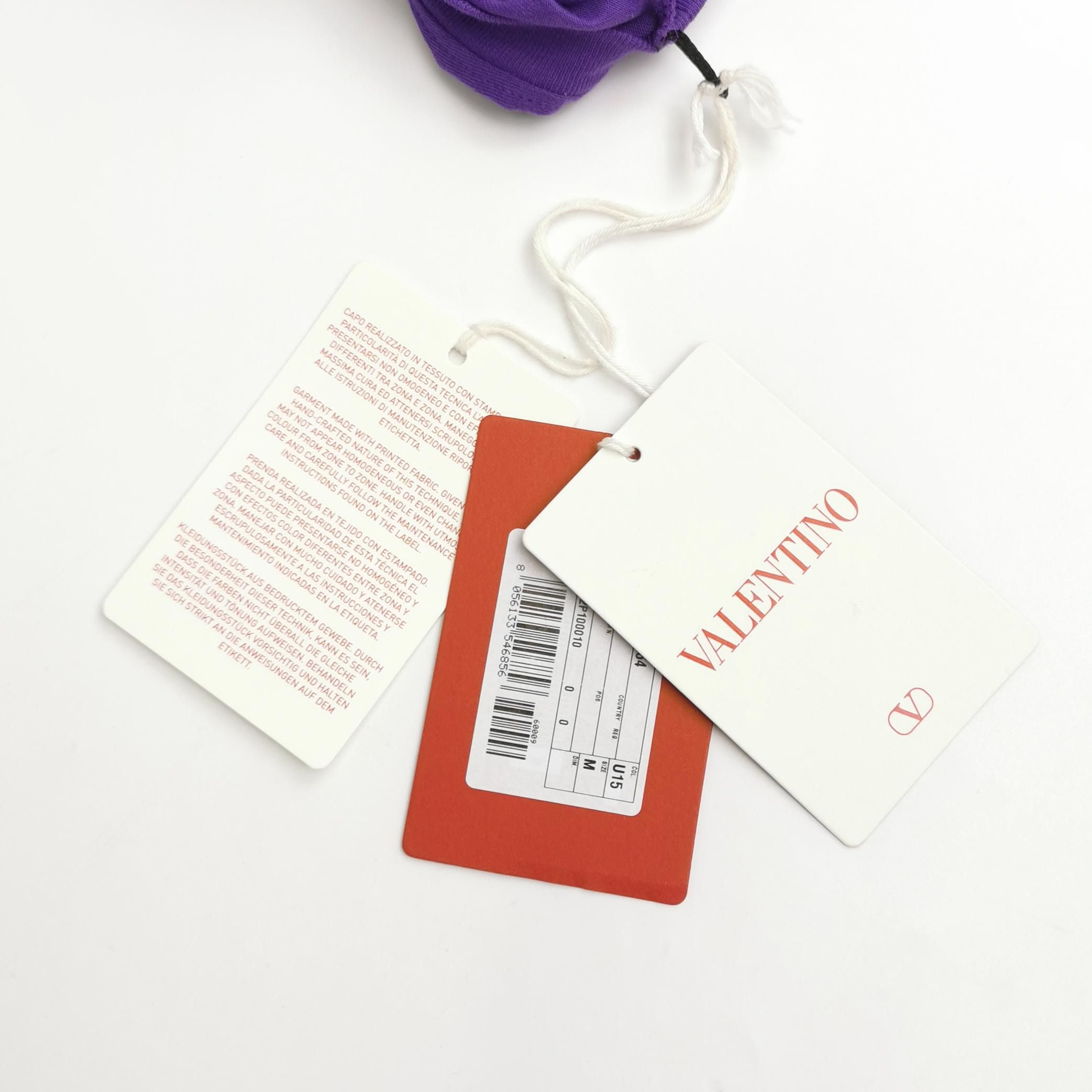 Valentino Valentino Logo Graphic Cotton T-Shirt Size M Size US M / EU 48-50 / 2 - 4 Thumbnail