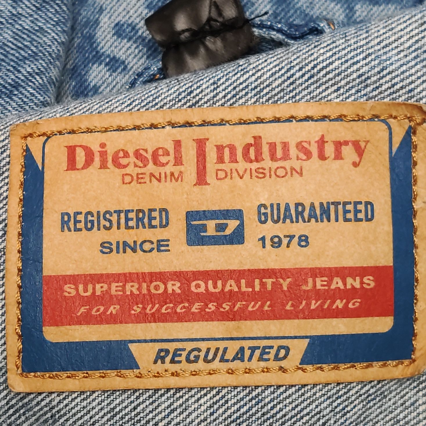 Diesel Diesel Logo Print Cotton Denim Jacket XL Size US XL / EU 56 / 4 - 5 Thumbnail