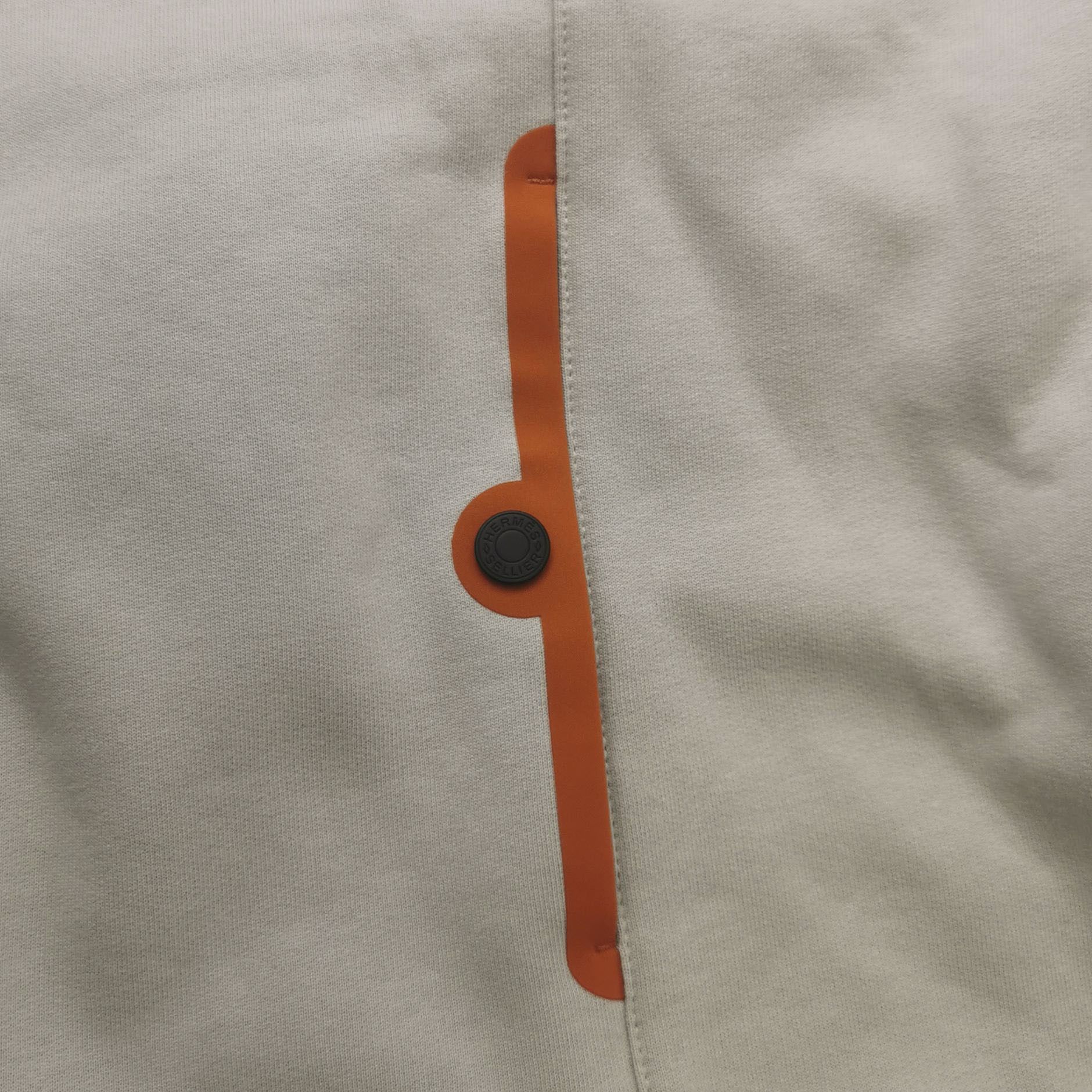 Hermes Hermes Colorblock Cotton Zip Hoodie Size L Size US L / EU 52-54 / 3 - 3 Thumbnail