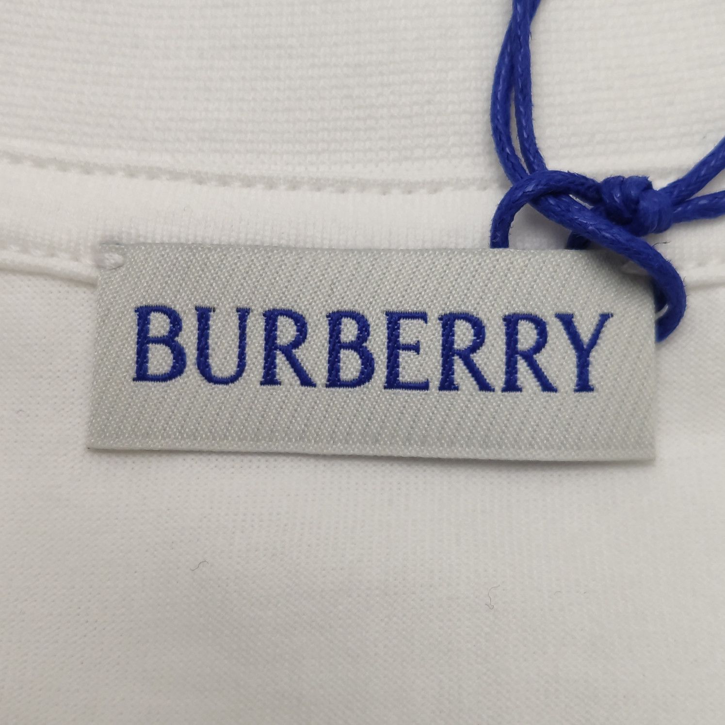 Burberry Burberry Logo Print T-Shirt White Size L Size US L / EU 52-54 / 3 - 5 Thumbnail