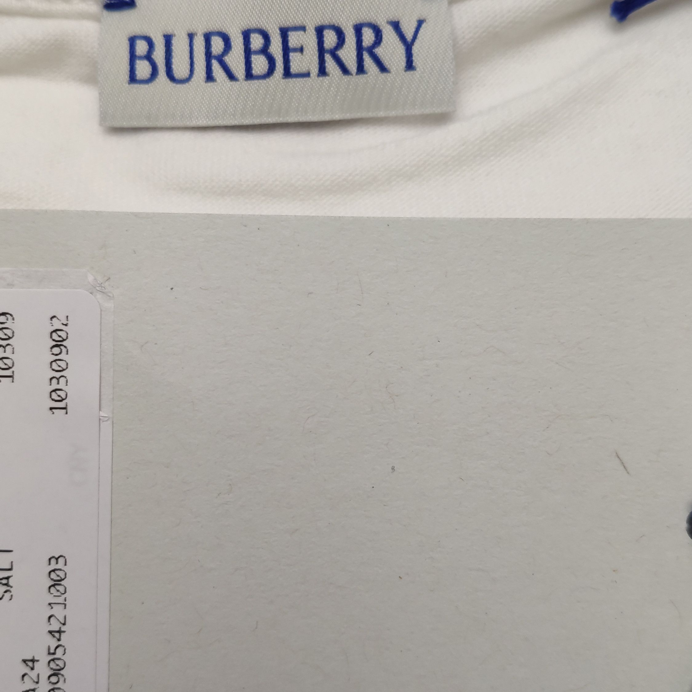 Burberry Burberry Script Logo Cotton T-Shirt Size S Size US S / EU 44-46 / 1 - 9 Thumbnail