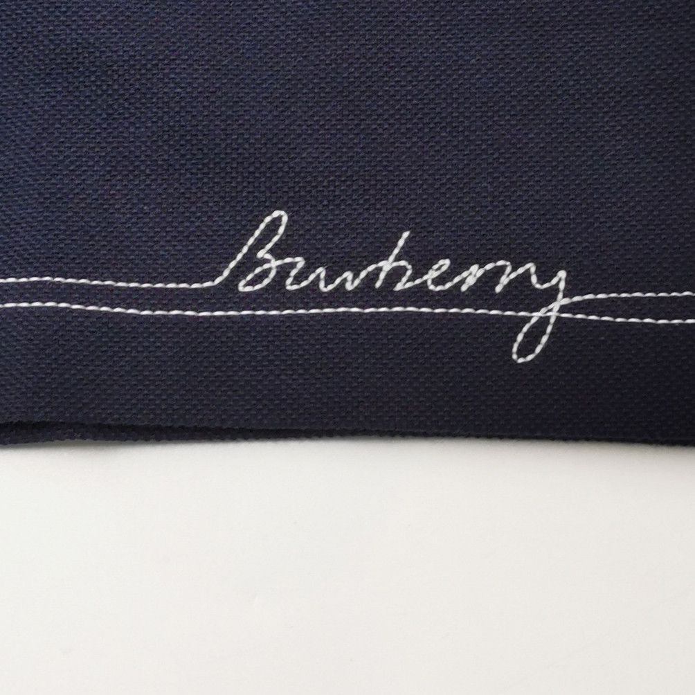 Burberry Burberry Script Logo Cotton Polo Shirt Size M Size US M / EU 48-50 / 2 - 3 Thumbnail