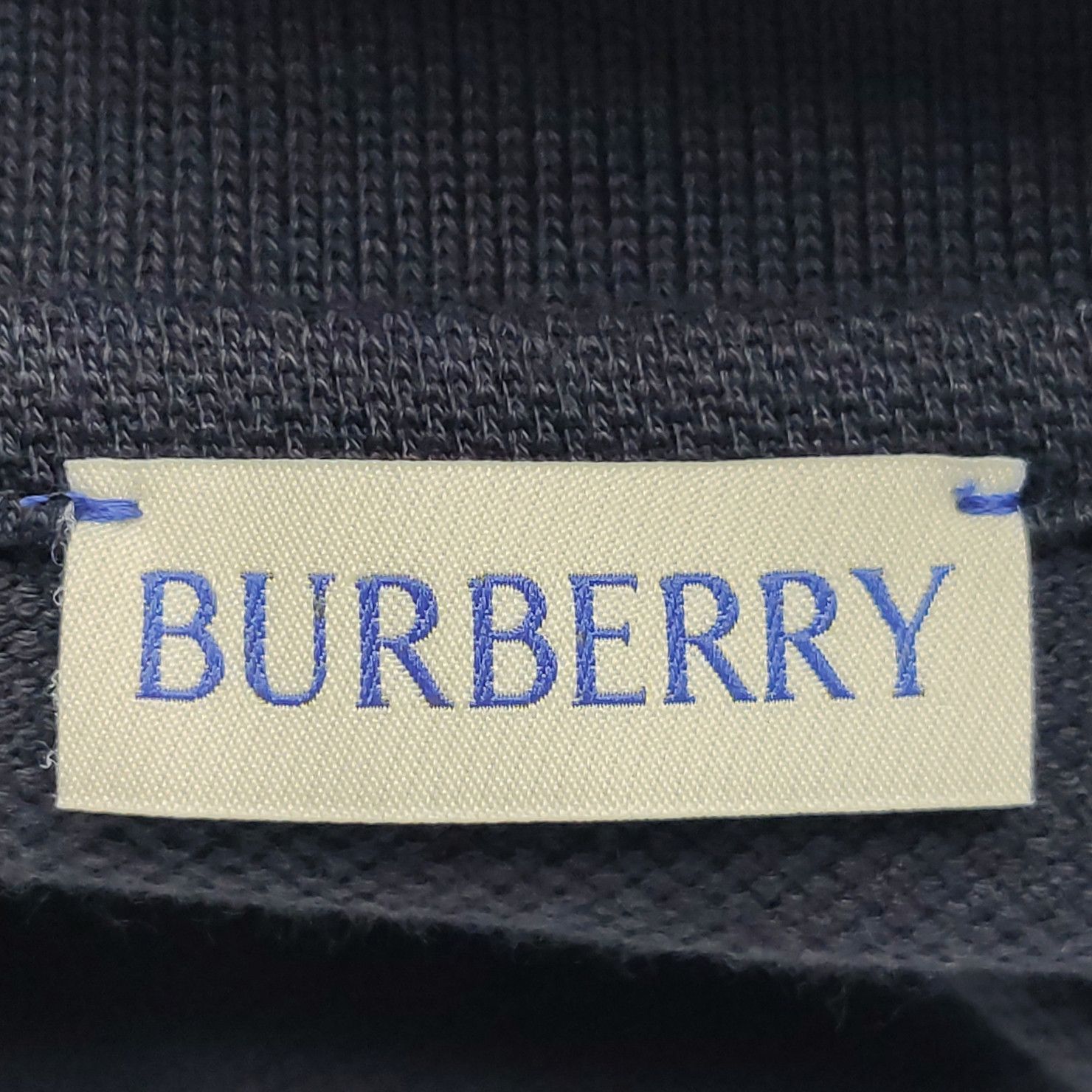 Burberry Burberry Script Logo Cotton Polo Shirt Size M Size US M / EU 48-50 / 2 - 5 Thumbnail