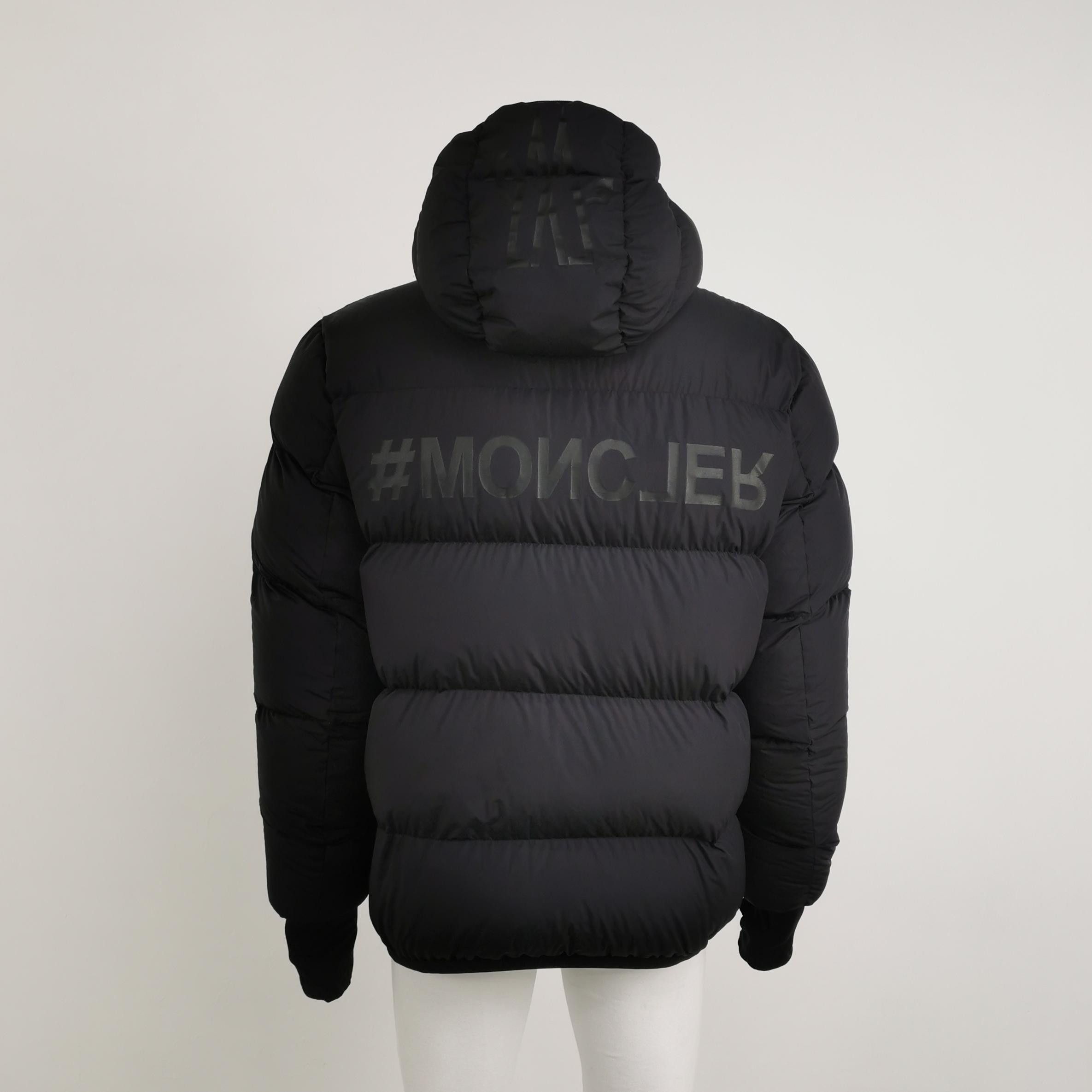 Moncler Moncler Adret Logo Hooded Puffer Jacket Size 4 Size US XL / EU 56 / 4 - 2 Thumbnail