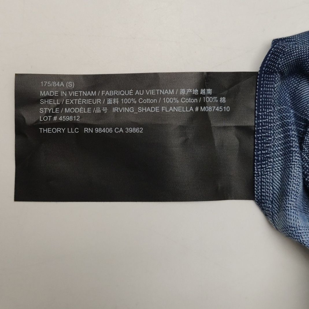 Theory Theory Checked Cotton Button Up Shirt S Size US S / EU 44-46 / 1 - 10 Thumbnail