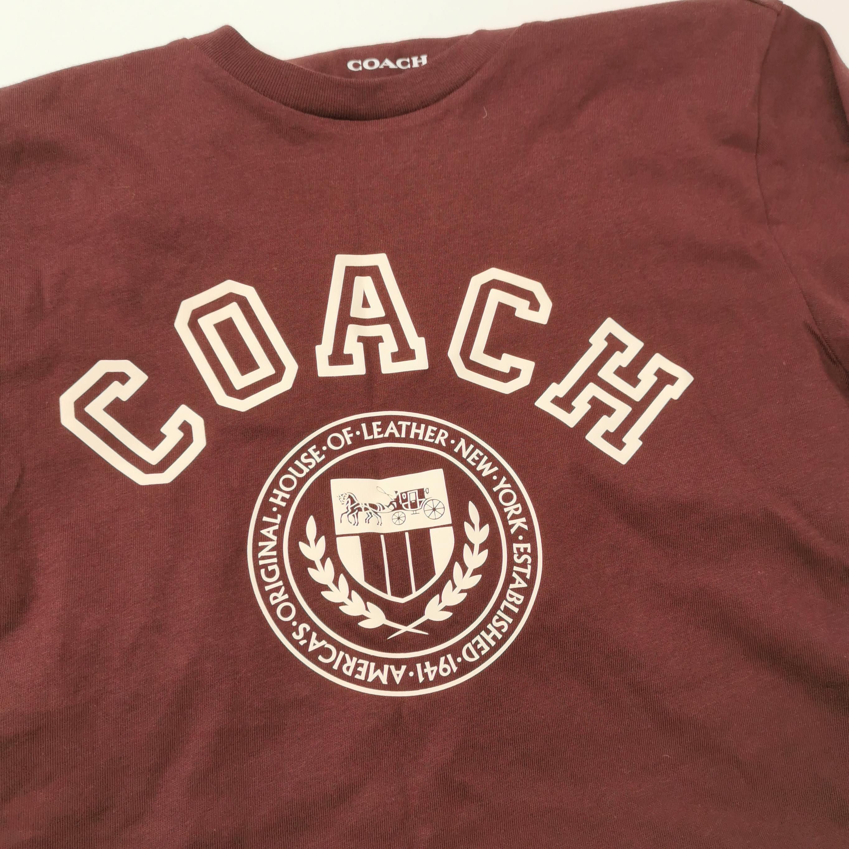 Coach Coach Logo Graphic Cotton T-Shirt XS Size US XS / EU 42 / 0 - 3 Thumbnail