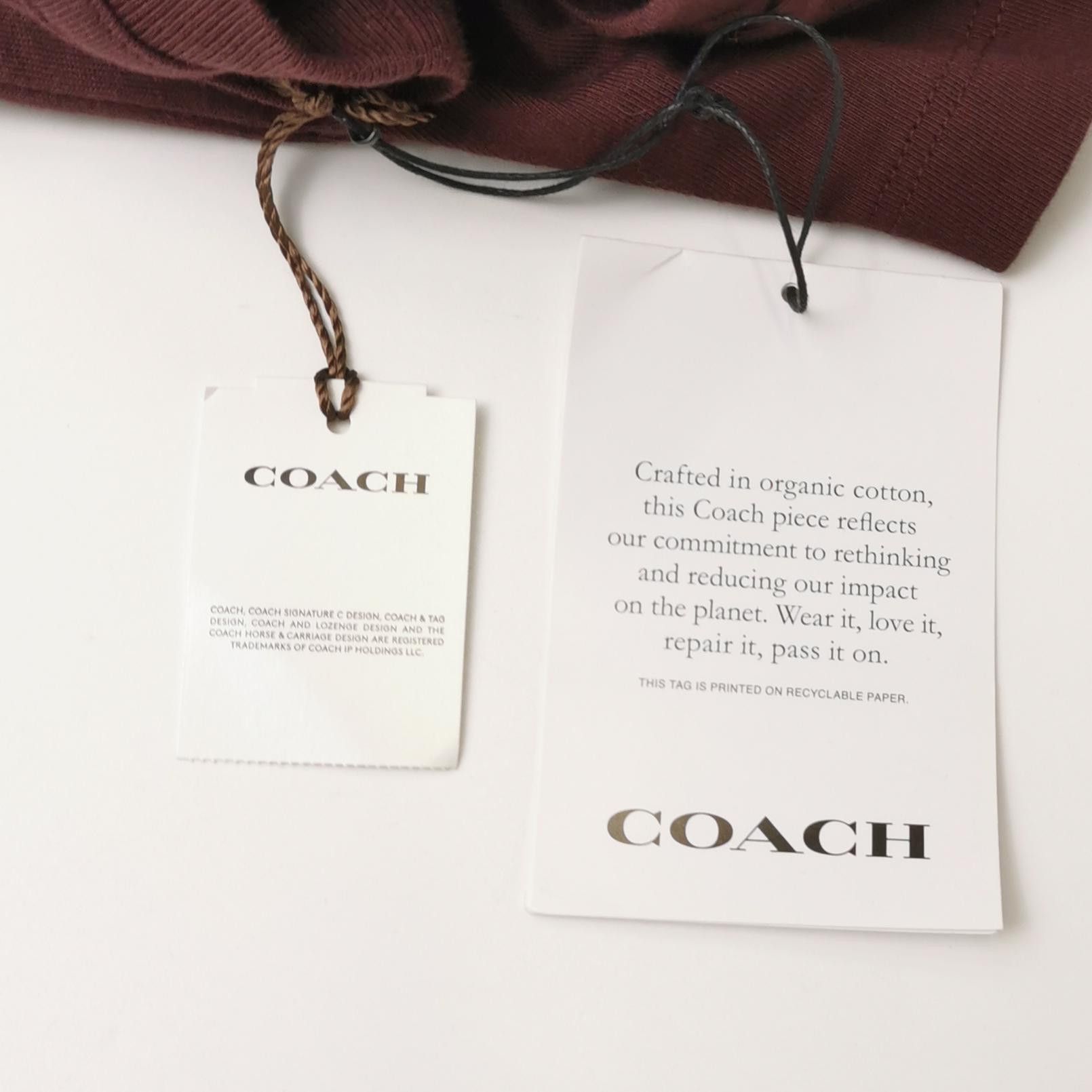Coach Coach Logo Graphic Cotton T-Shirt XS Size US XS / EU 42 / 0 - 4 Thumbnail