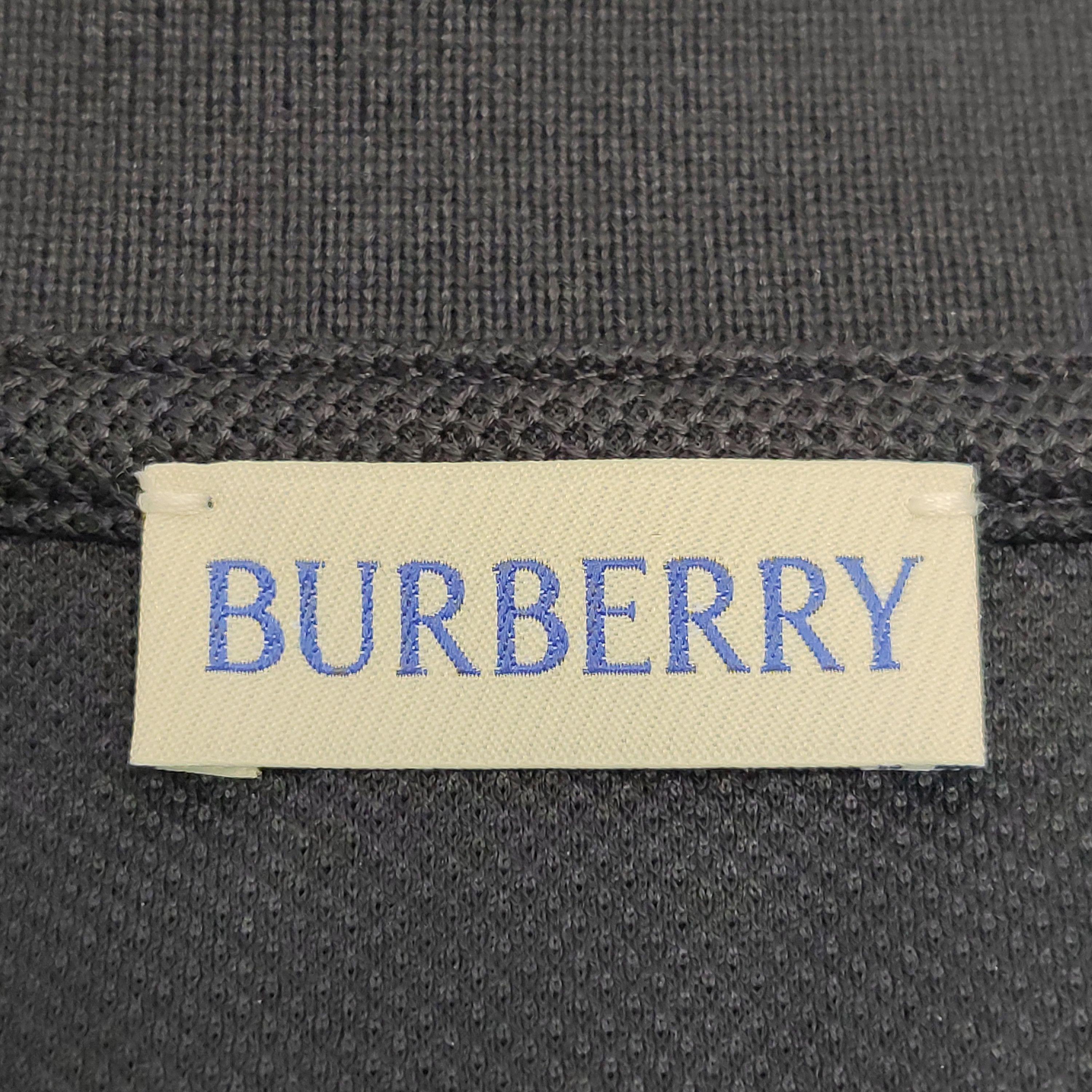 Burberry Burberry Navy Cotton Pique Polo Shirt Size L Size US L / EU 52-54 / 3 - 4 Thumbnail