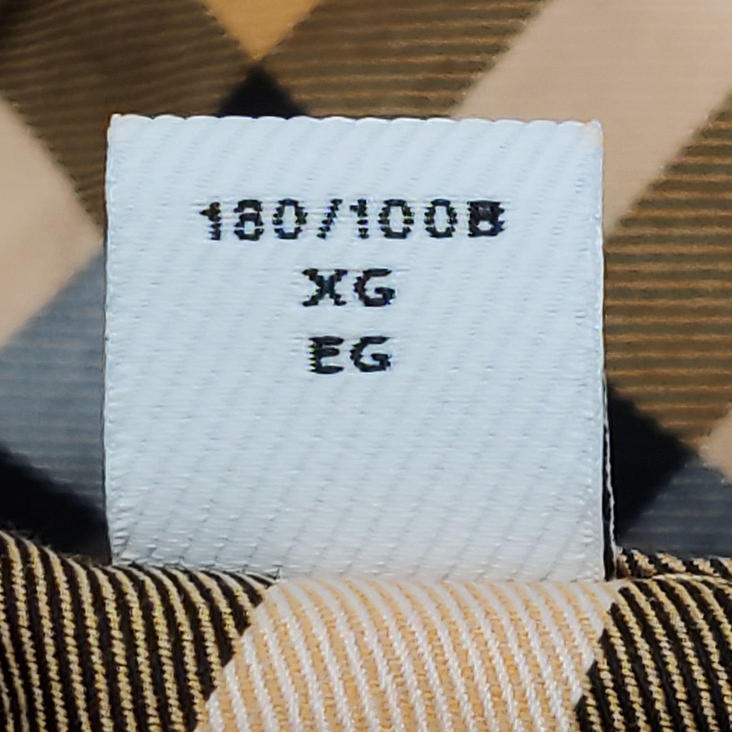 Burberry Burberry Dusty Orange Check Shirt XL Size US XL / EU 56 / 4 - 6 Thumbnail