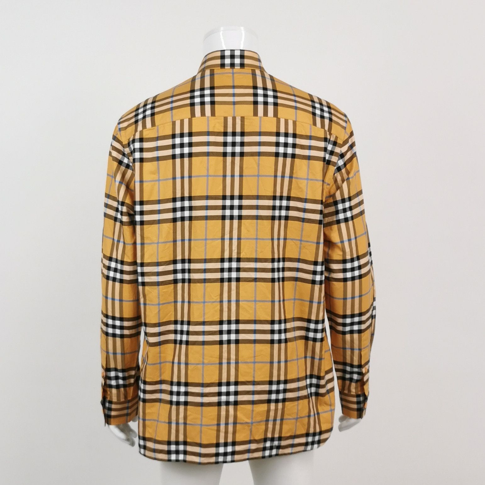Burberry Burberry Dusty Orange Check Shirt XL Size US XL / EU 56 / 4 - 2 Thumbnail