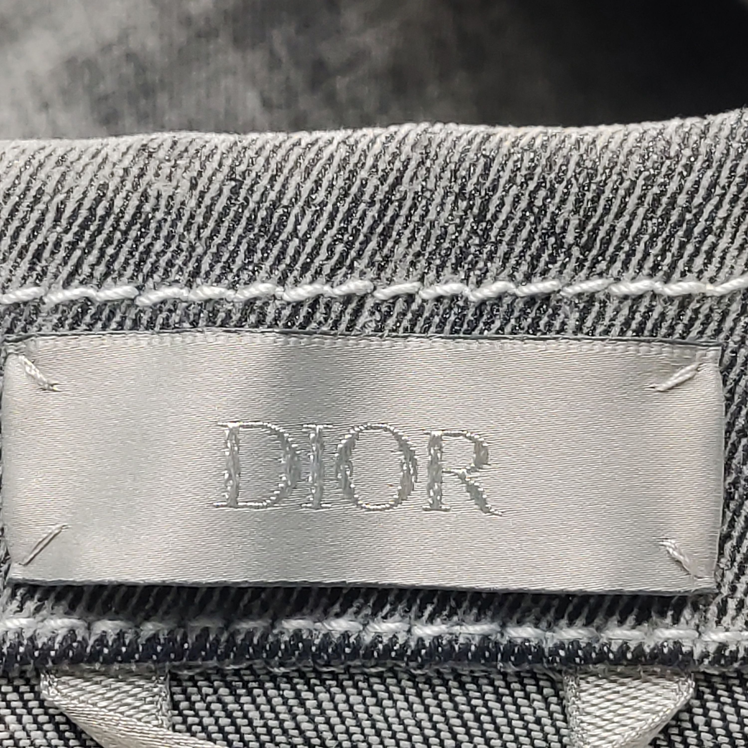 Dior Dior Faded Cotton Logo Jacket Size 42 Size US XS / EU 42 / 0 - 6 Thumbnail