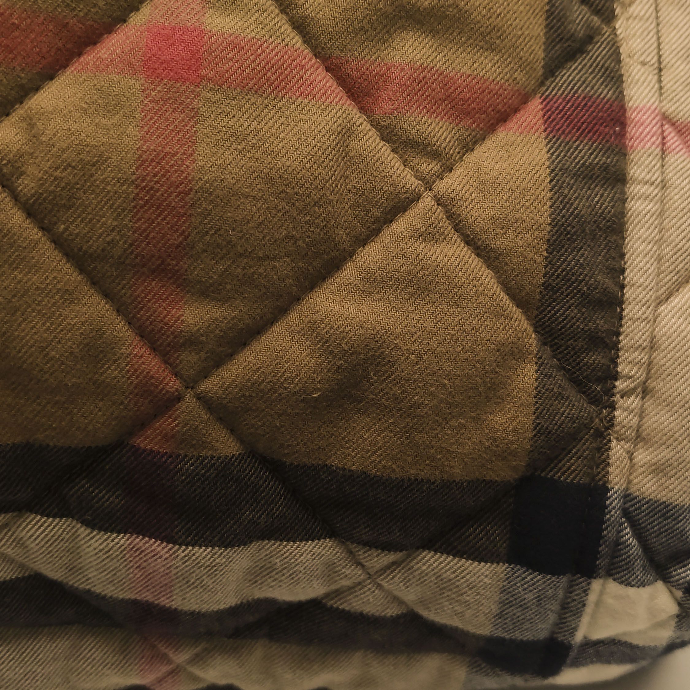 Burberry Burberry Check Quilted Cotton Jacket Size L Size US L / EU 52-54 / 3 - 9 Thumbnail