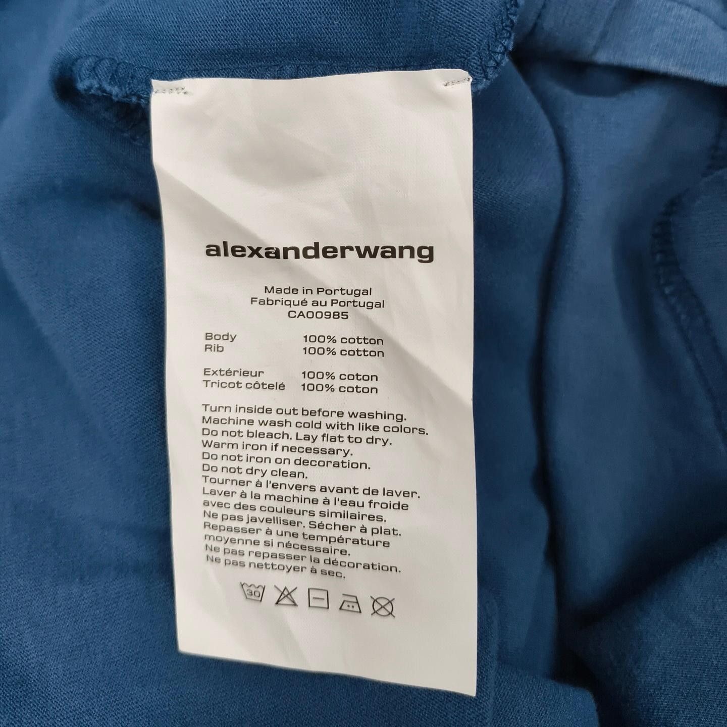 Alexander Wang Alexander Wang Puff Logo Long Sleeve T-Shirt US M Size US M / EU 48-50 / 2 - 7 Thumbnail