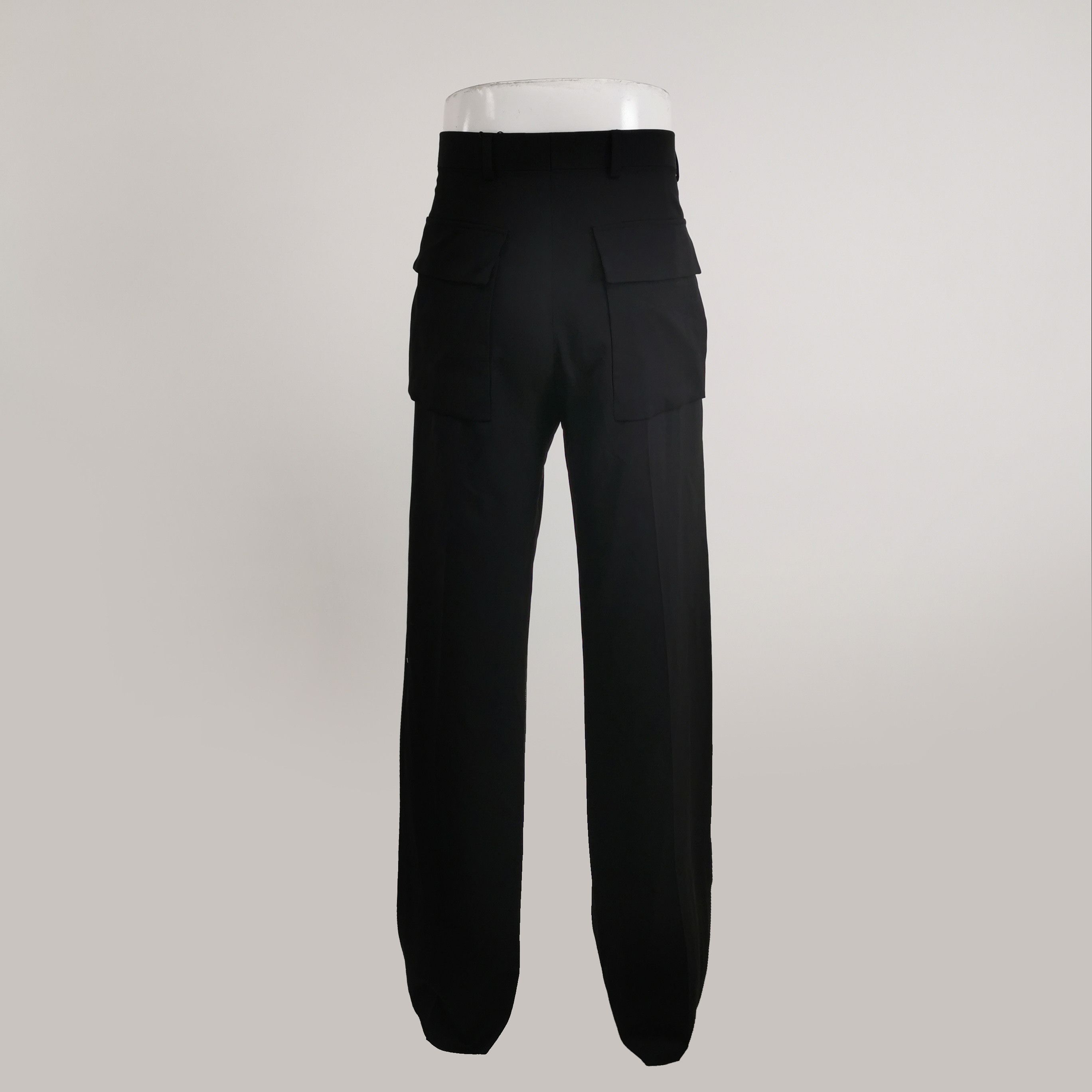 Dior Dior Black Wool Tailored Trousers Size 48 Size US 32 / EU 48 - 2 Thumbnail