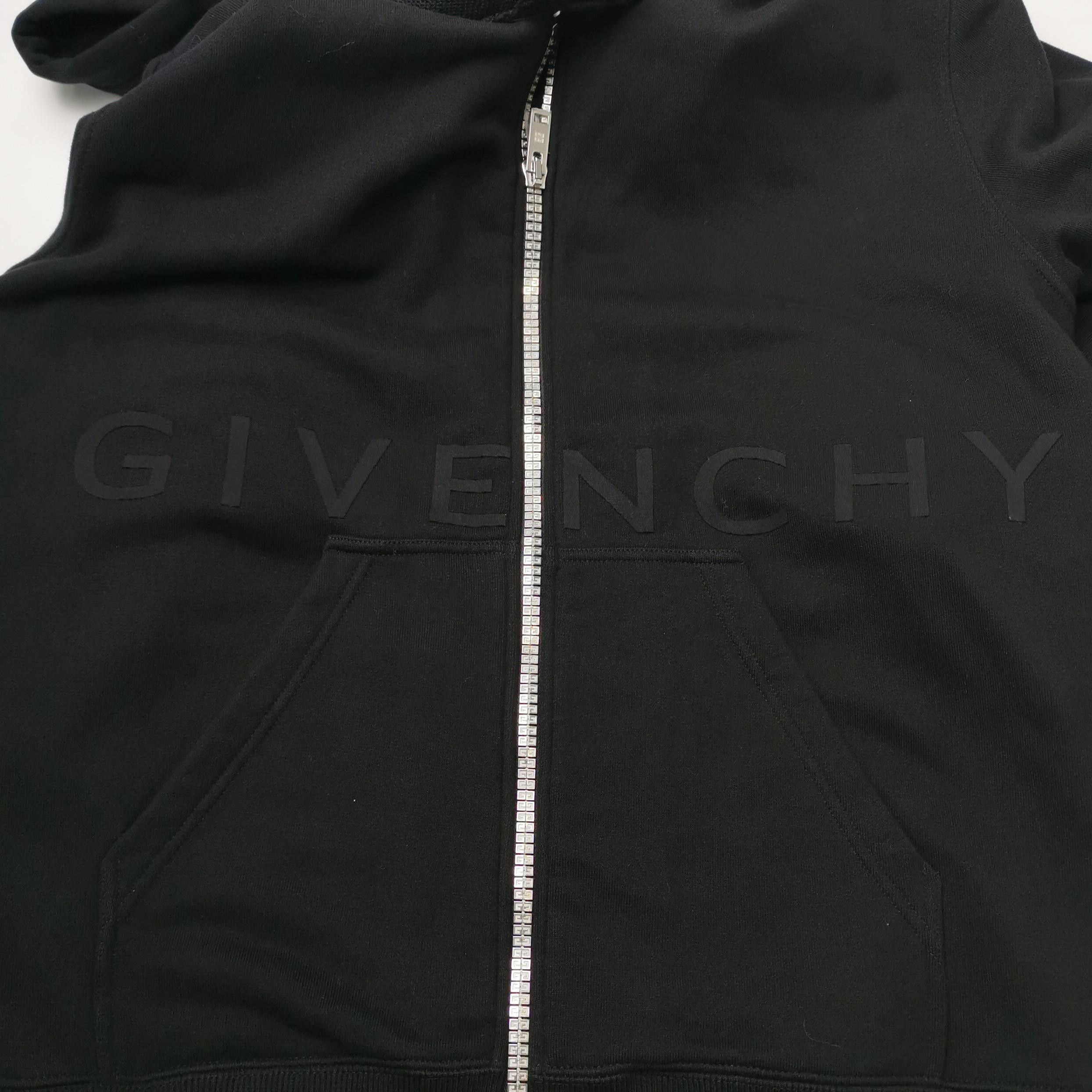 Givenchy Givenchy Logo Zip-up Hoodie Size M Size US M / EU 48-50 / 2 - 3 Thumbnail